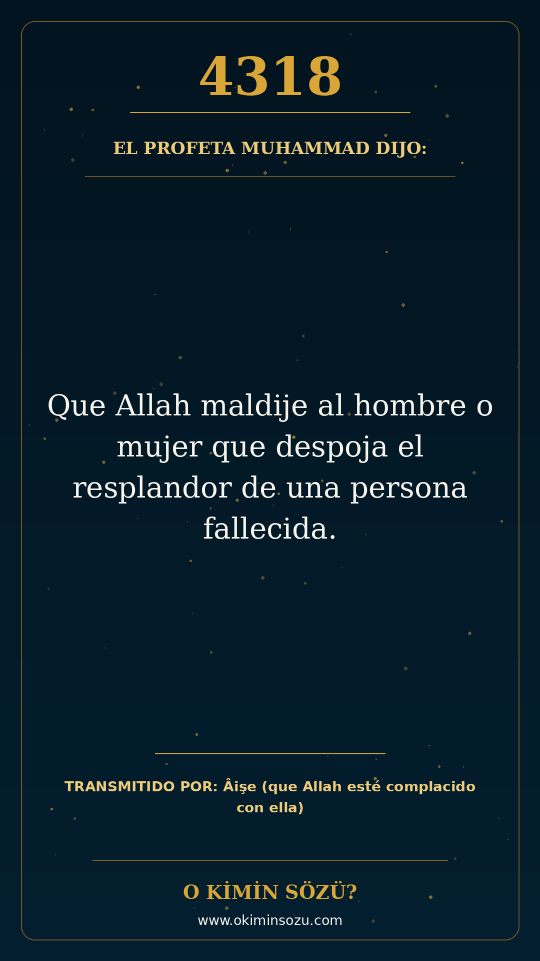 hadis 4318 es
