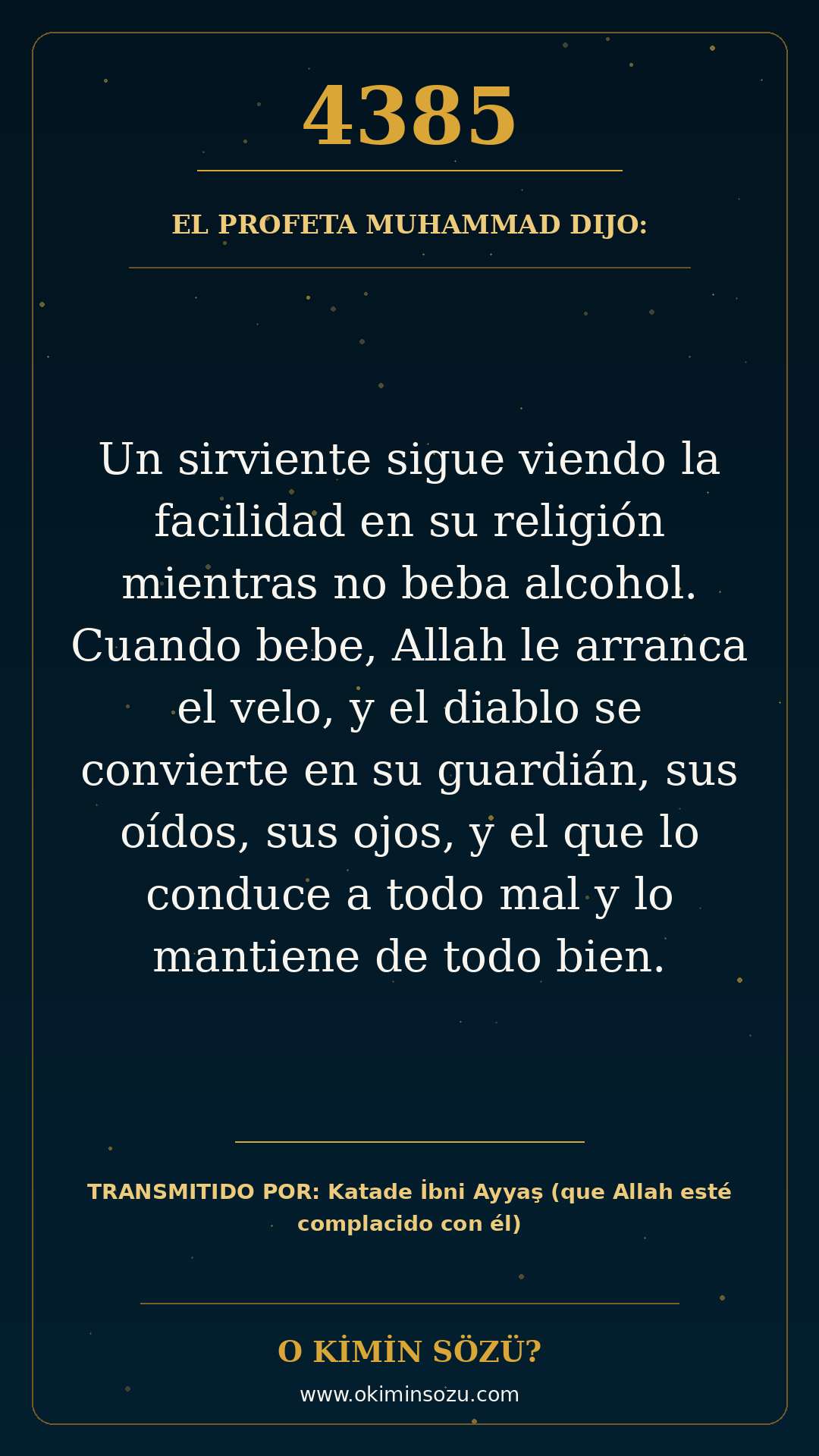 hadis 4385 es