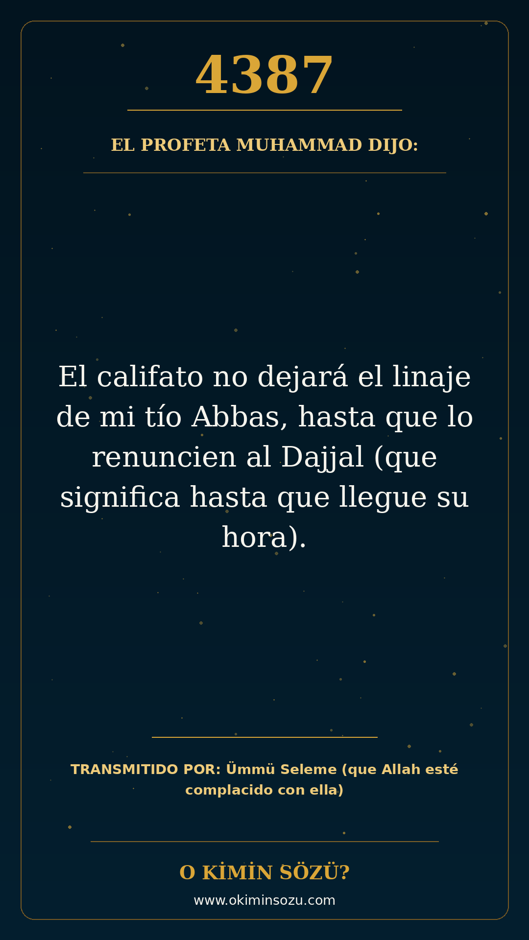 hadis 4387 es