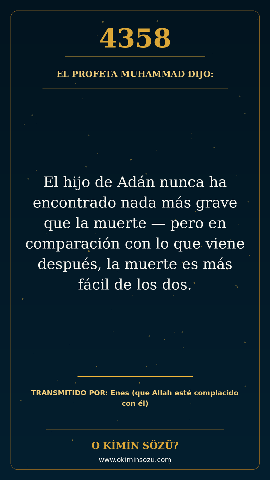 hadis 4358 es