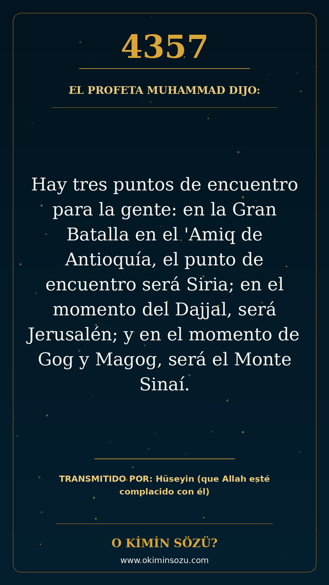hadis 4357 es