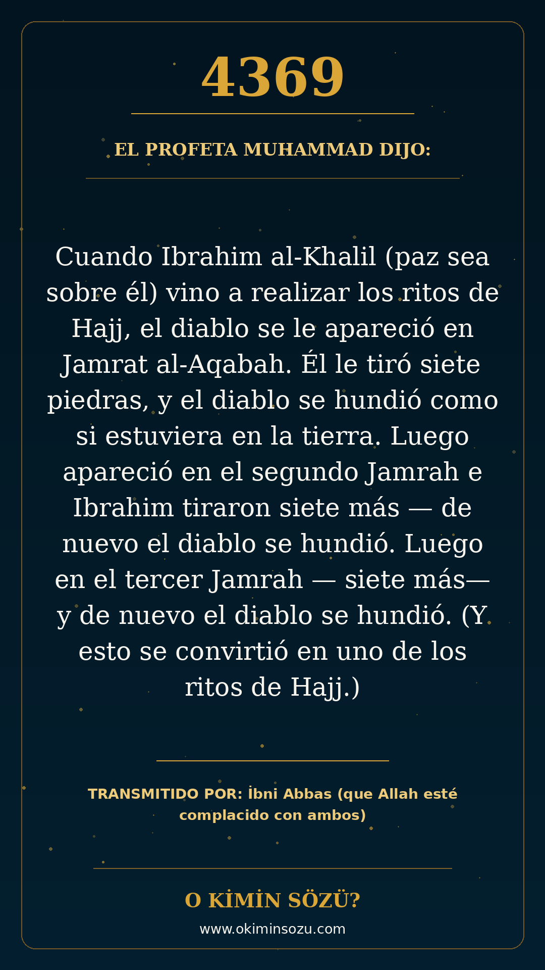 hadis 4369 es