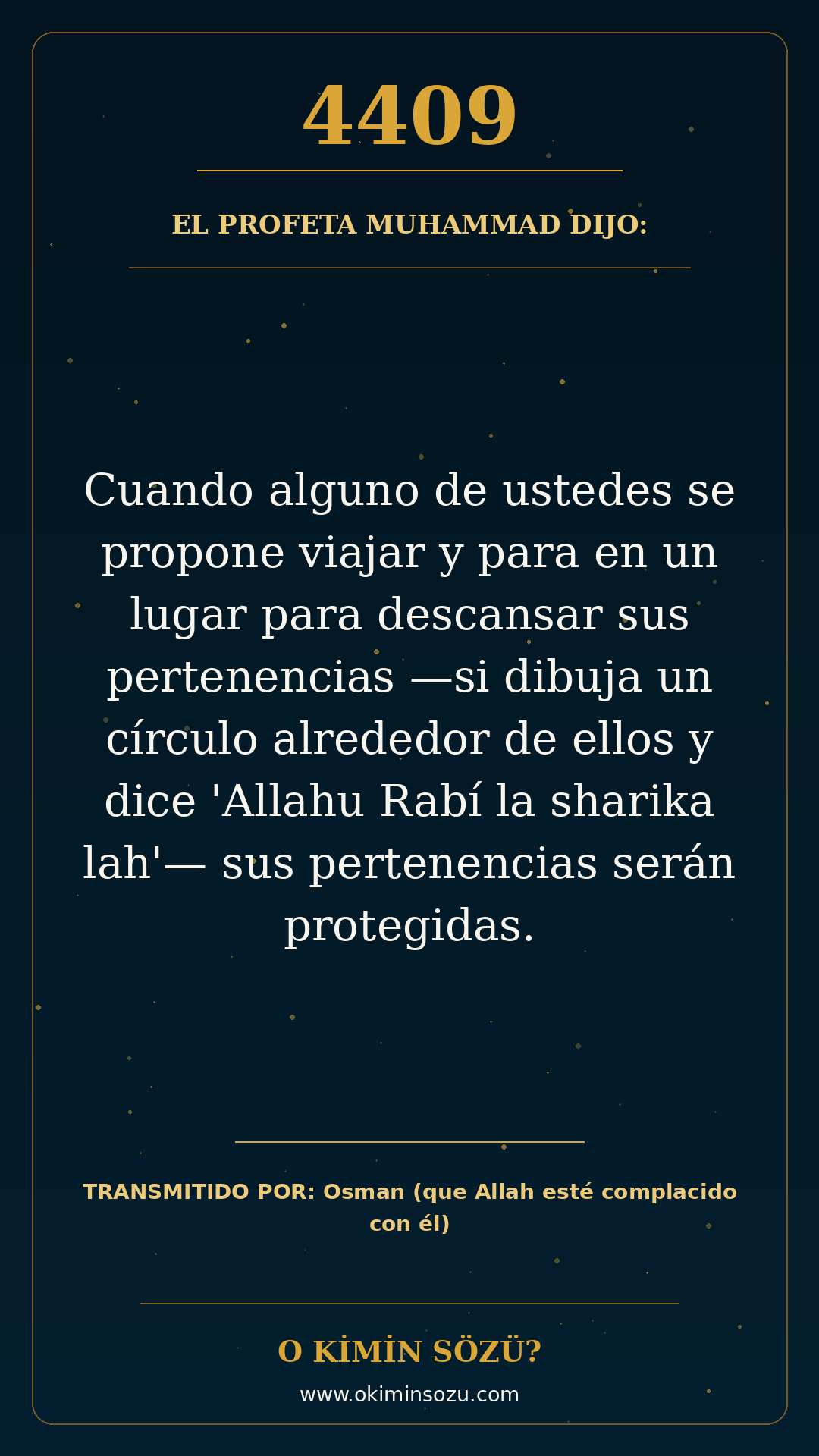 hadis 4409 es
