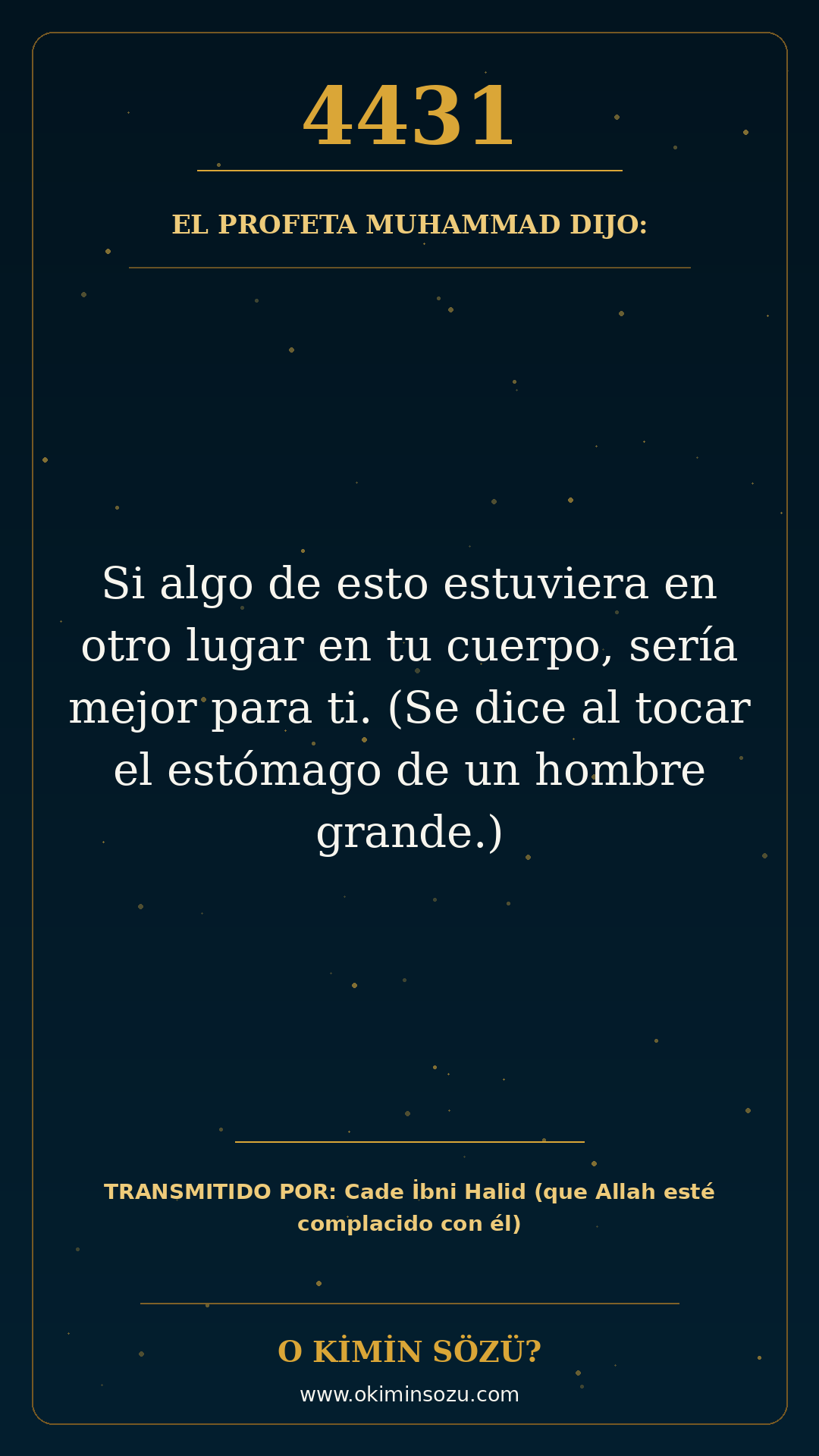 hadis 4431 es