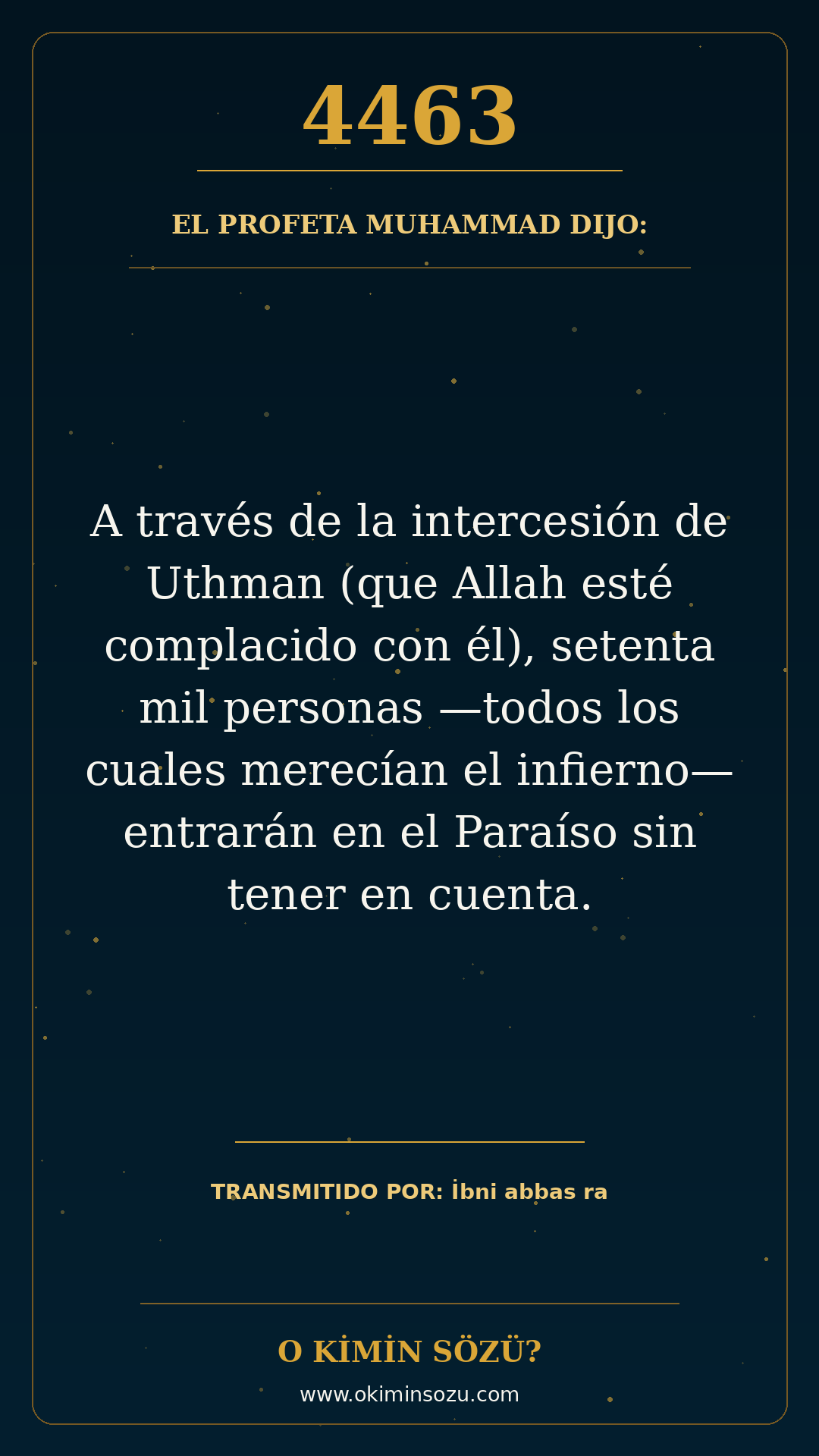 hadis 4463 es