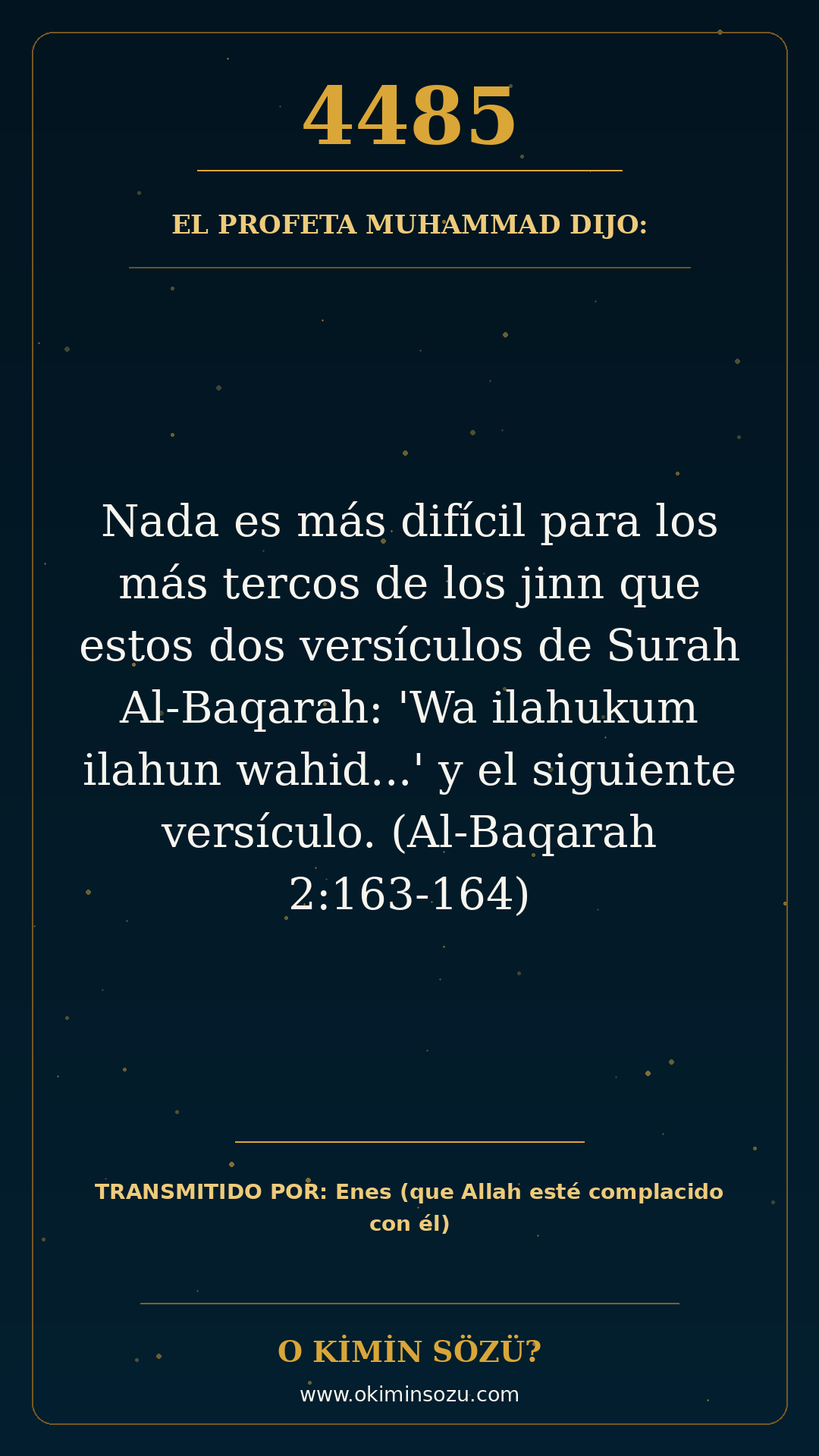 hadis 4485 es