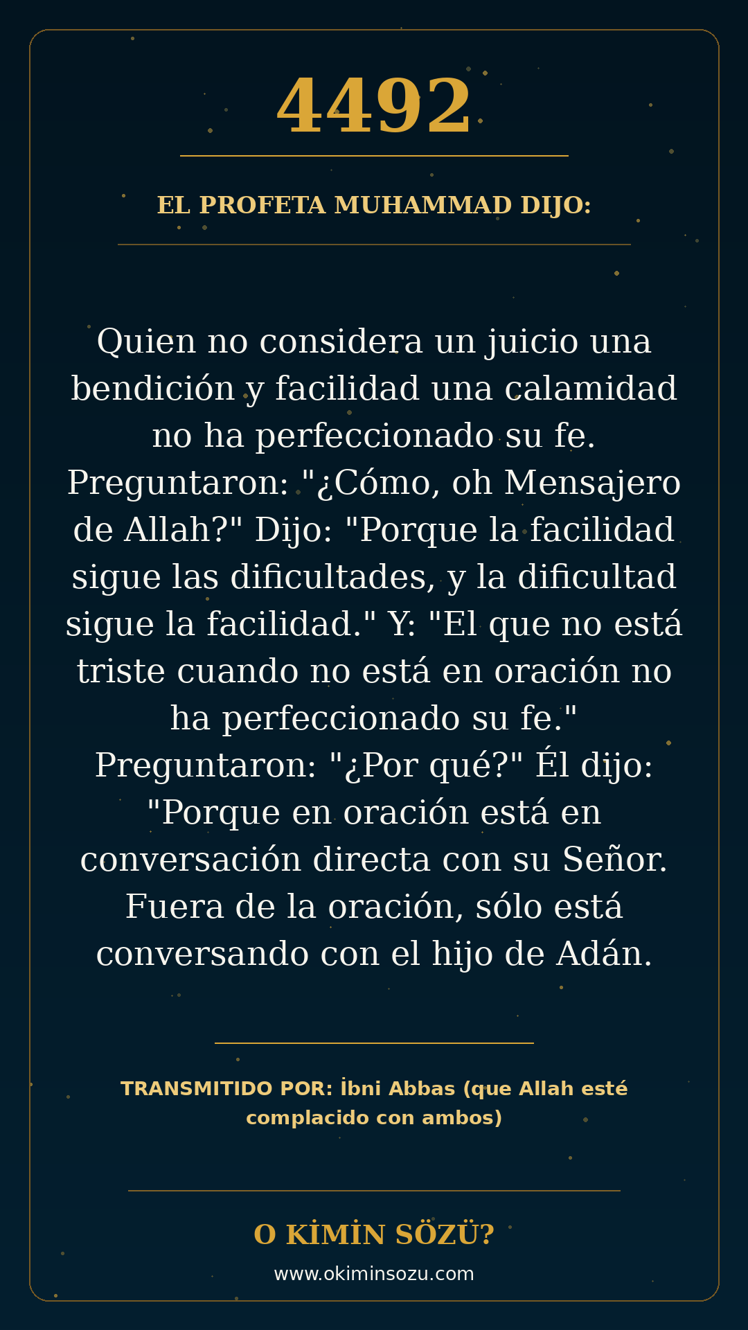hadis 4492 es