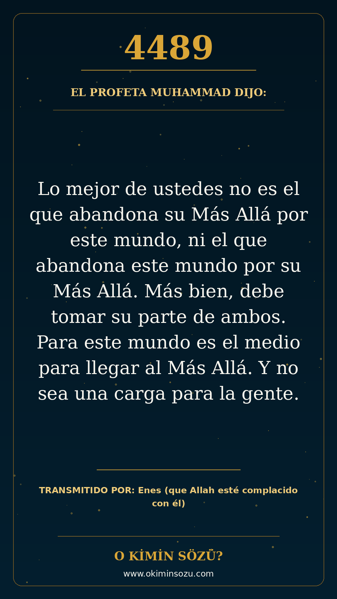 hadis 4489 es