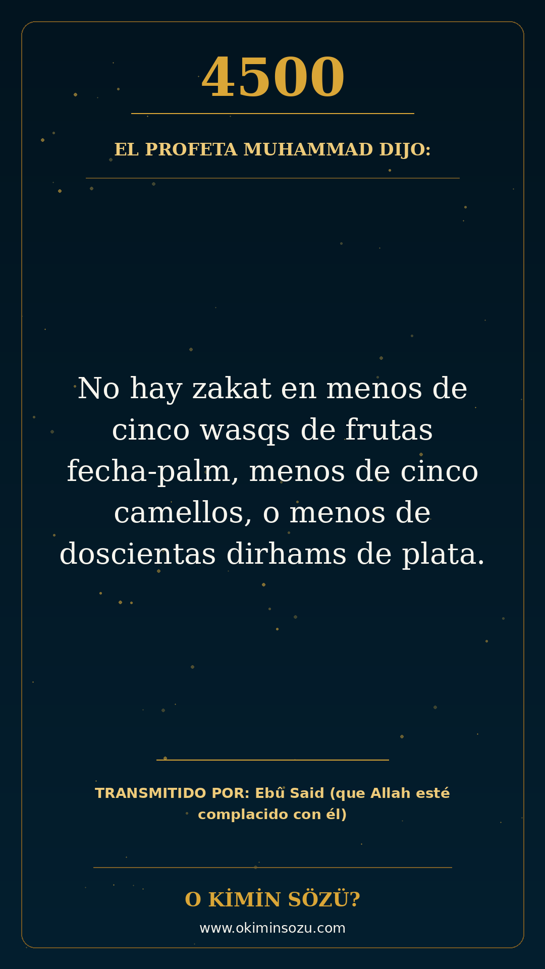 hadis 4500 es