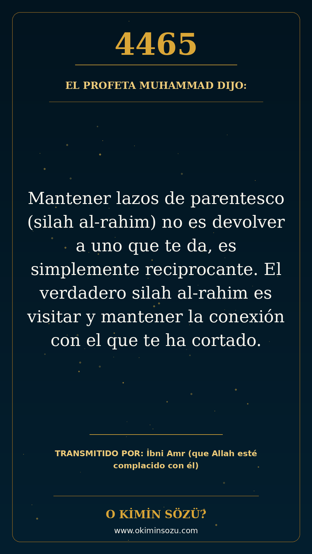 hadis 4465 es