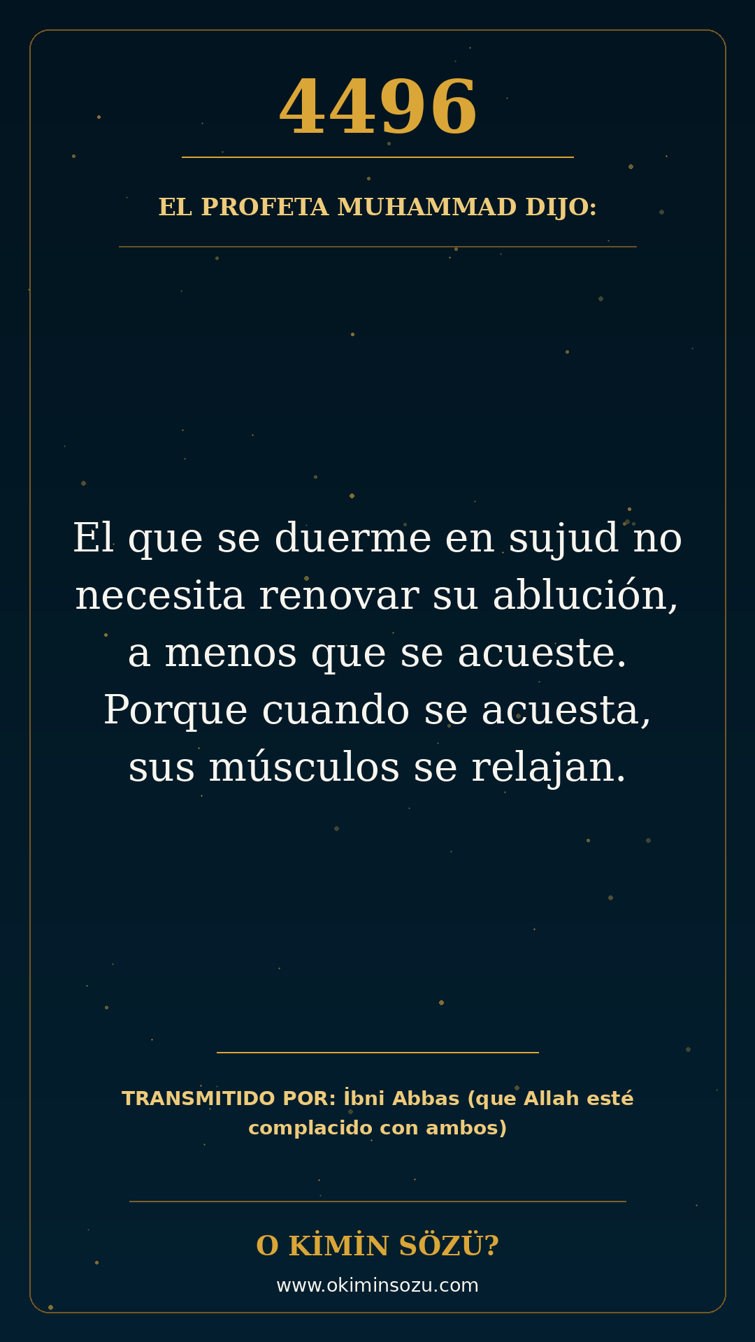 hadis 4496 es