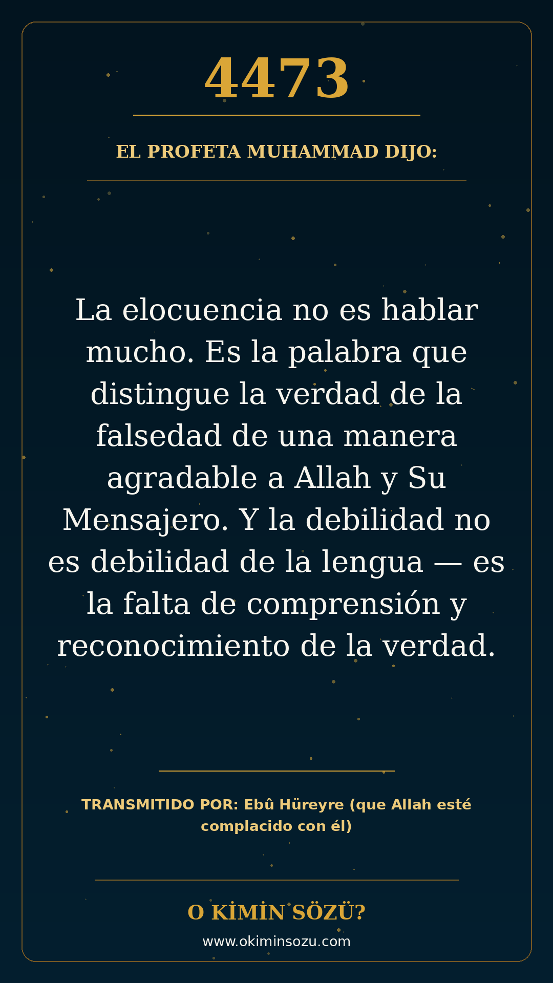hadis 4473 es