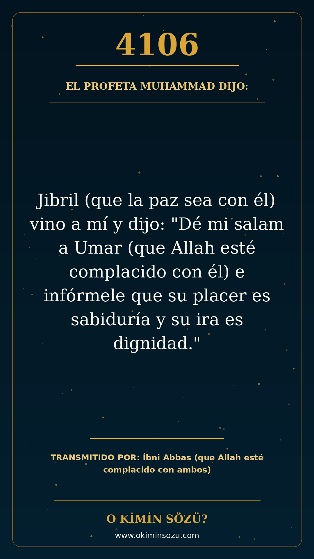 hadis 4106 es