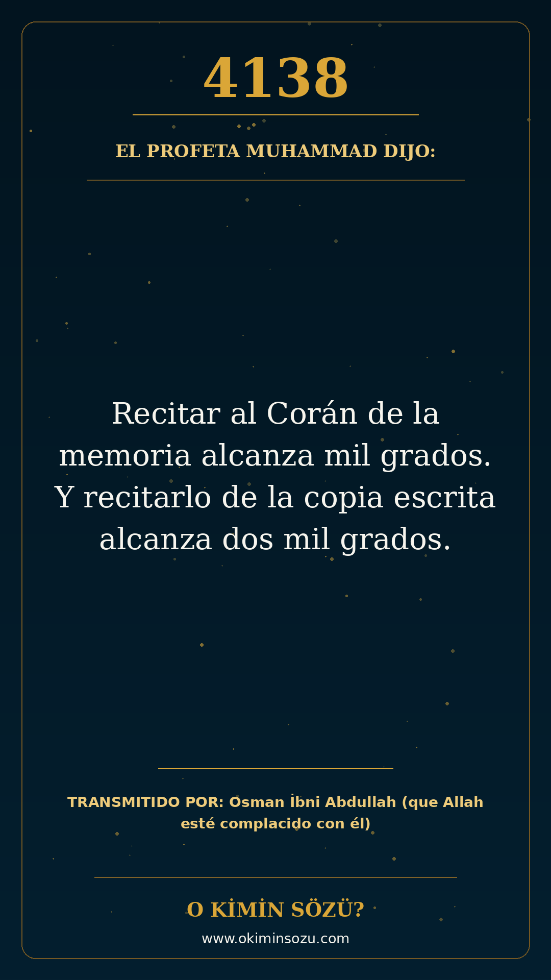 hadis 4138 es