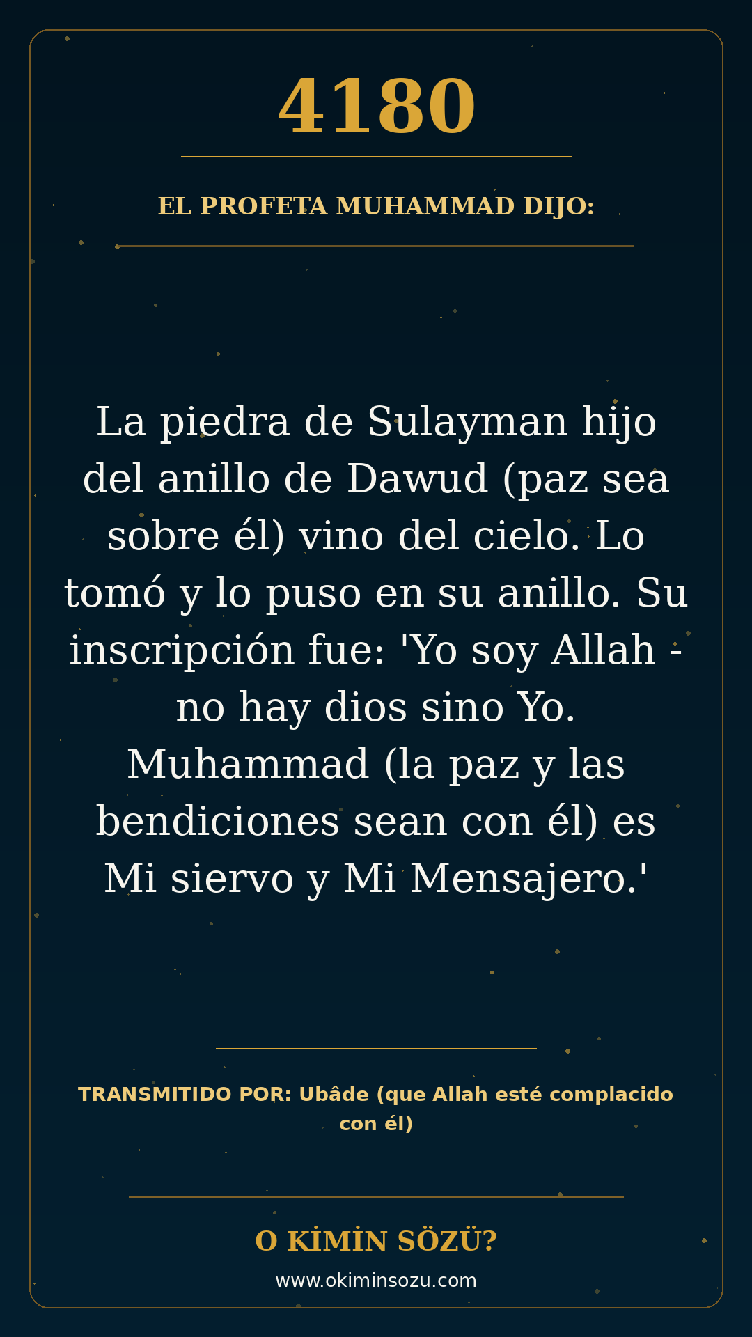 hadis 4180 es