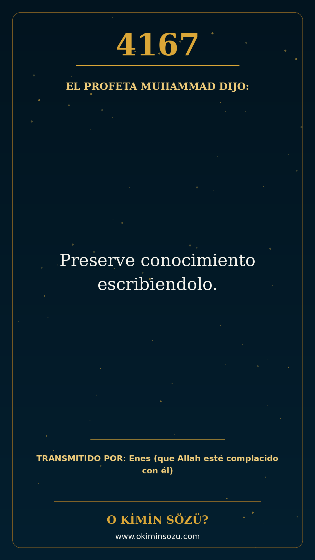 hadis 4167 es