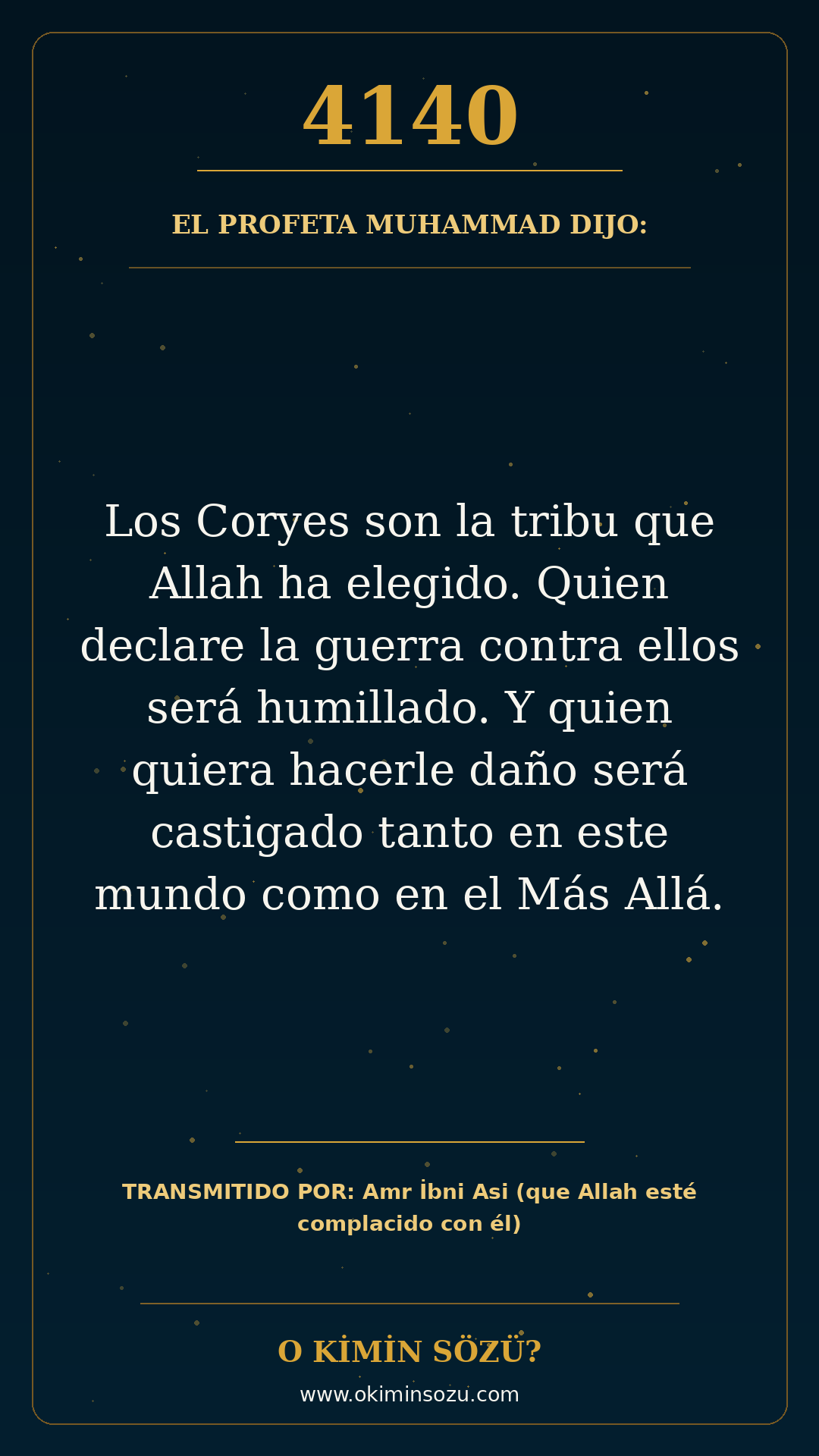 hadis 4140 es