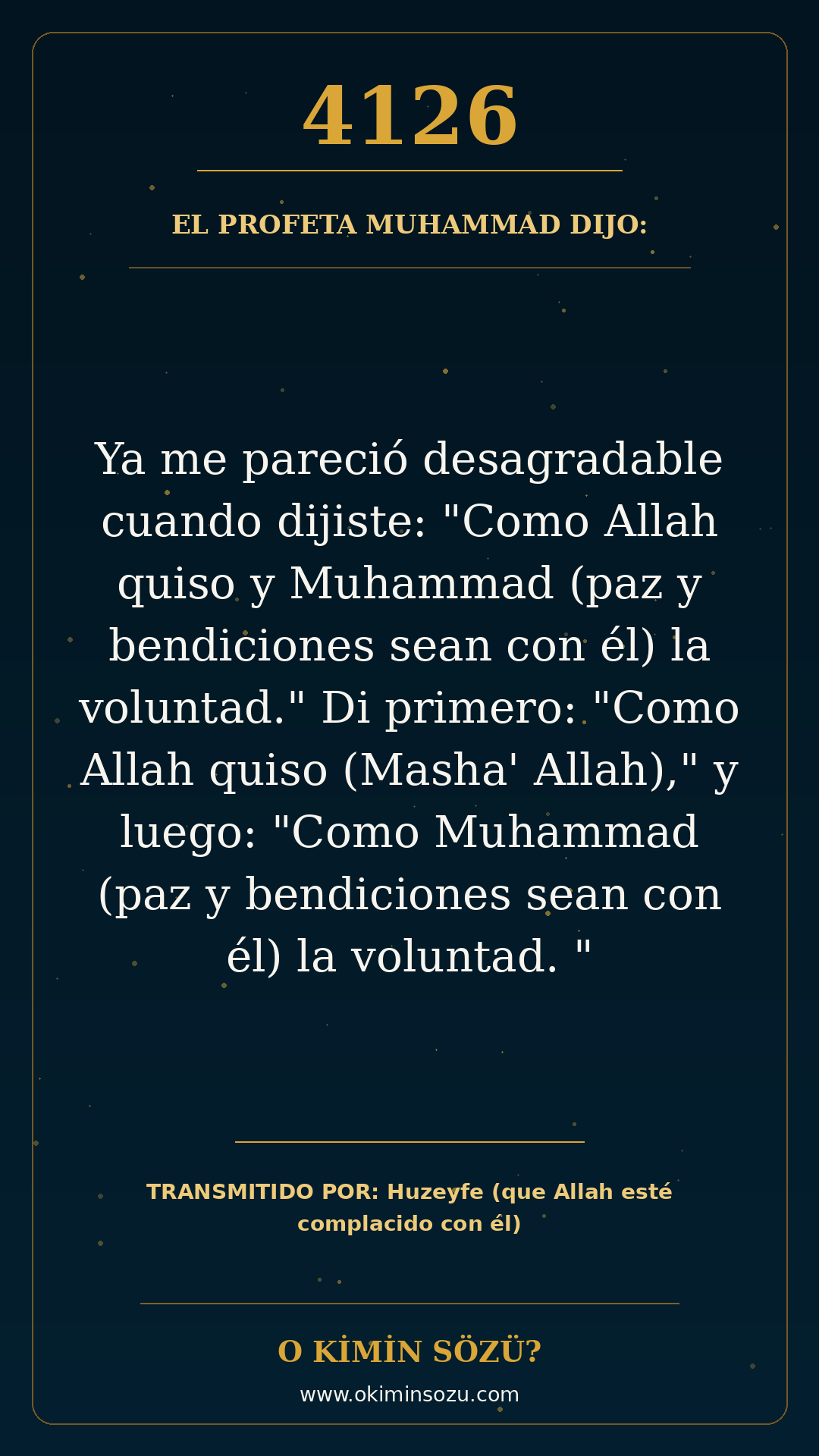 hadis 4126 es