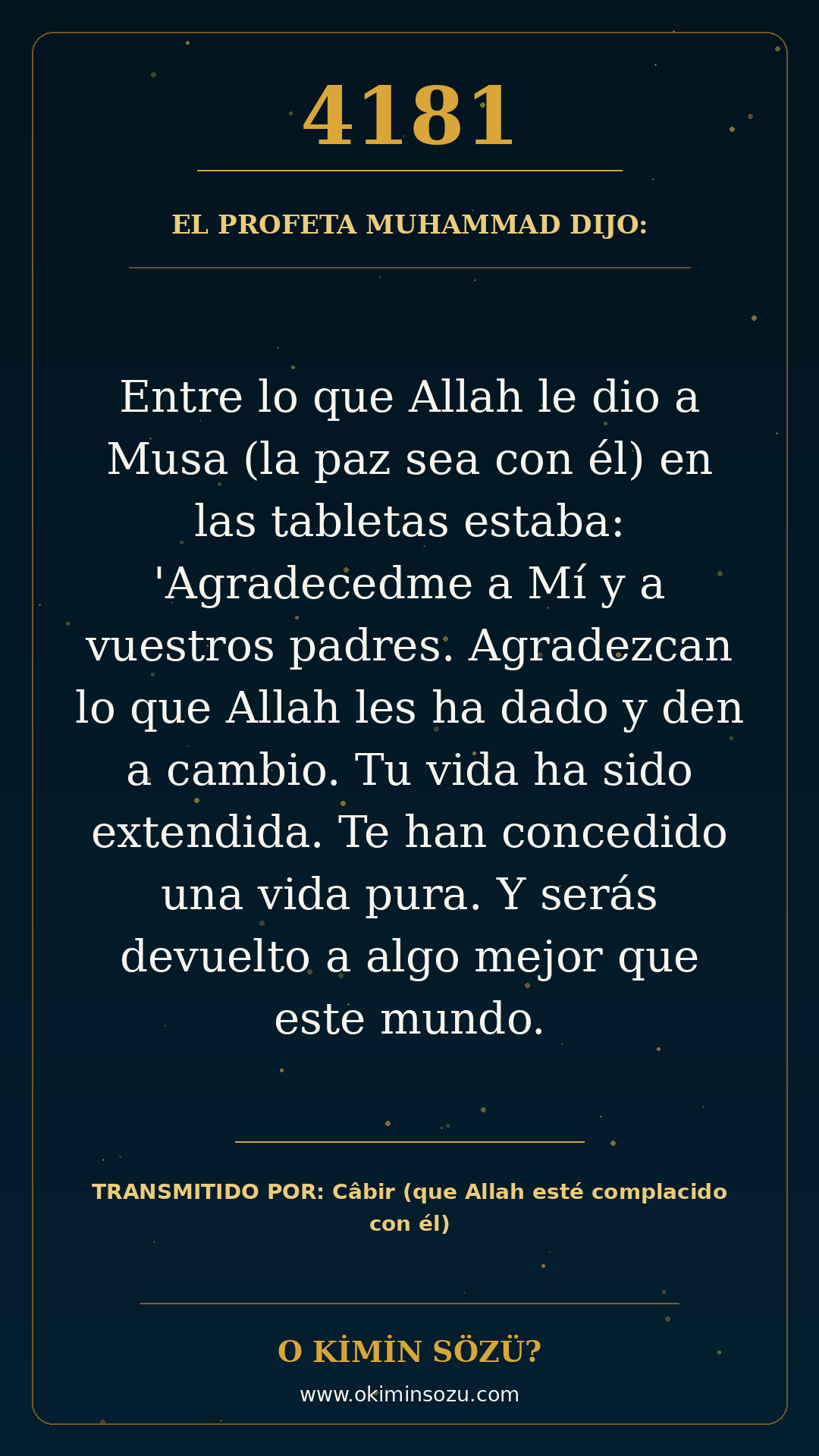 hadis 4181 es