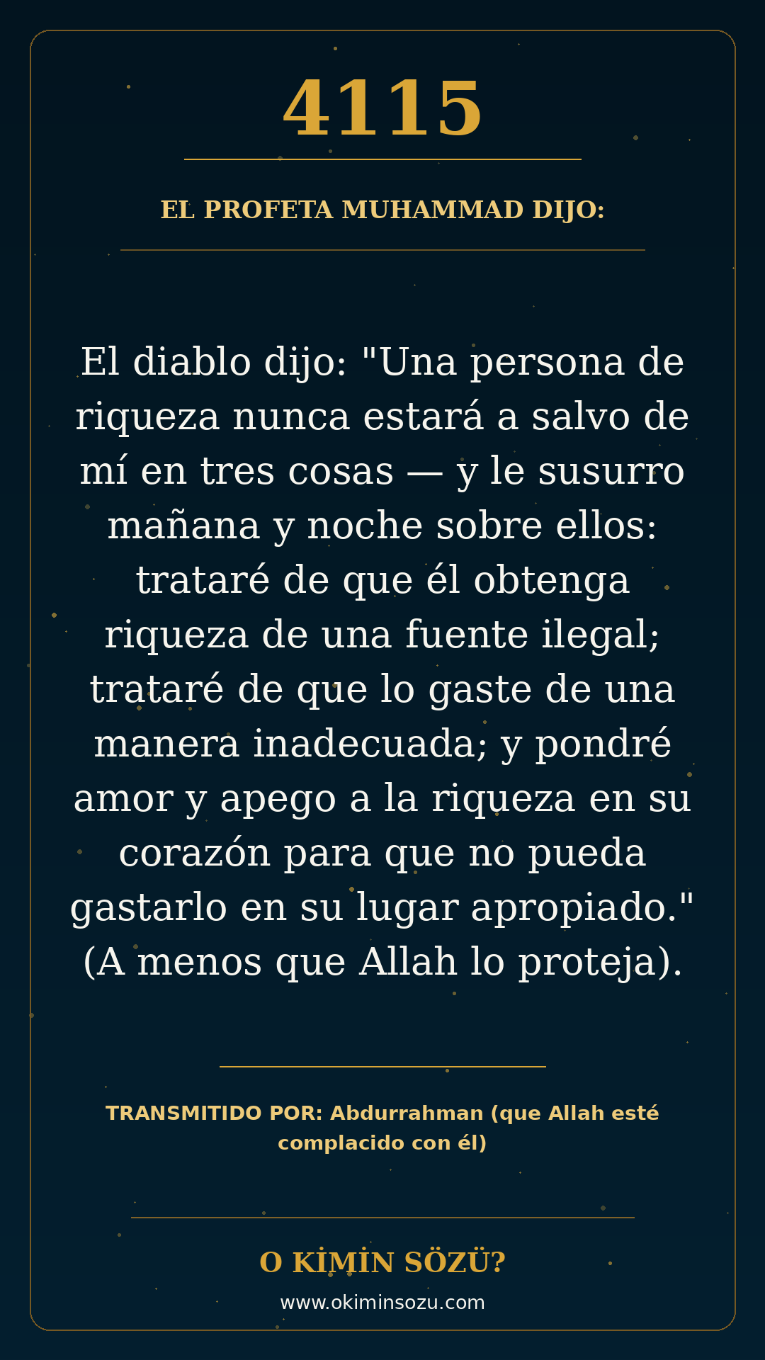 hadis 4115 es
