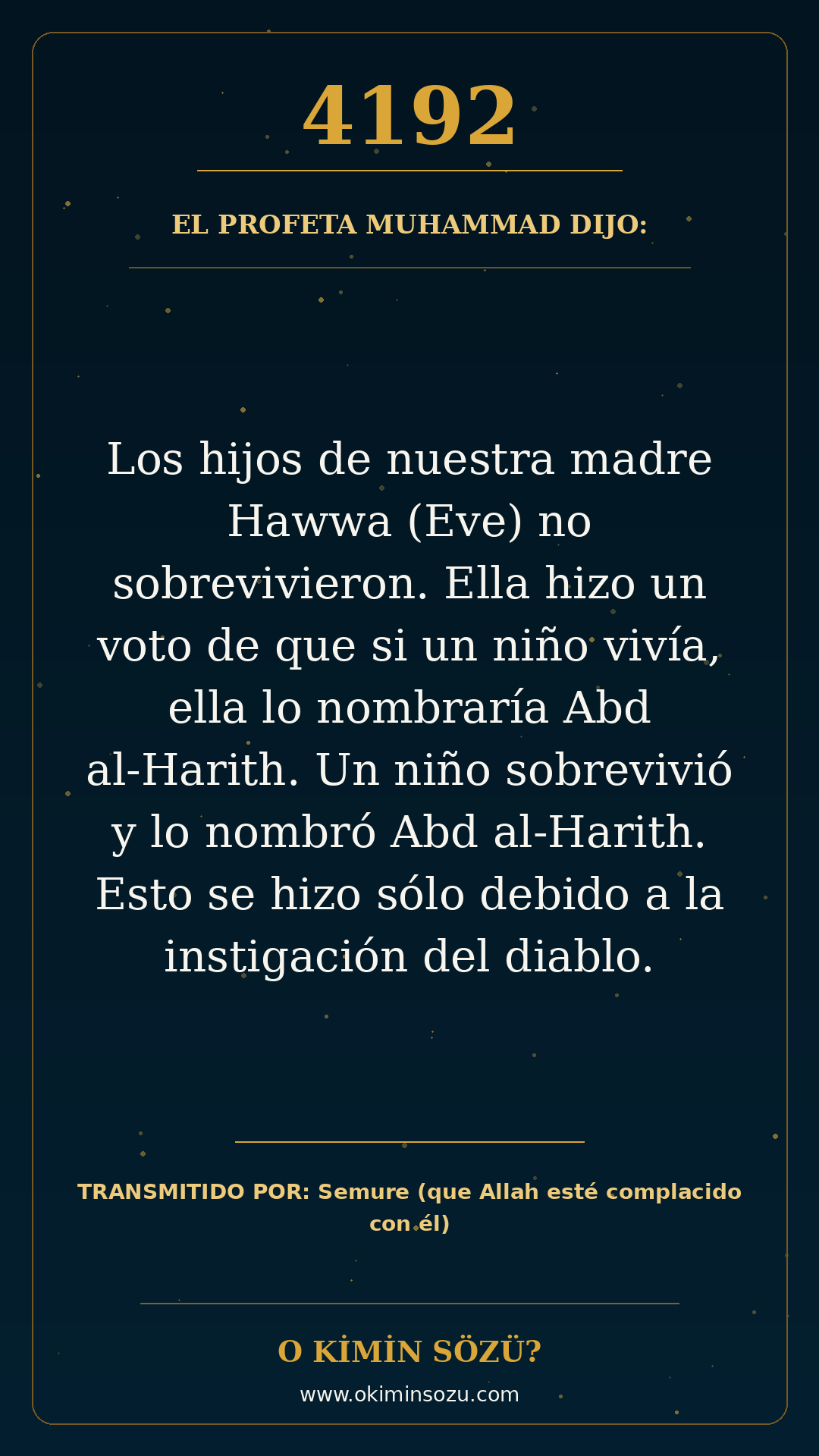 hadis 4192 es