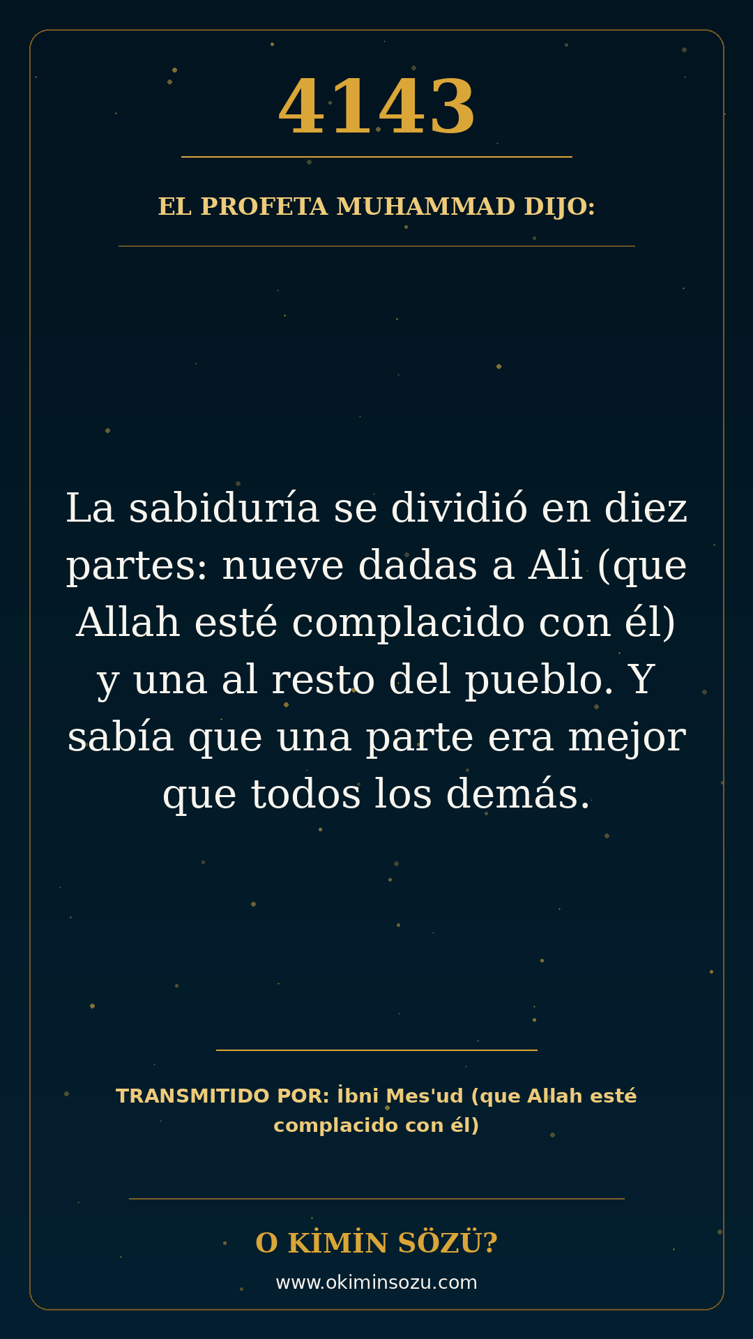 hadis 4143 es