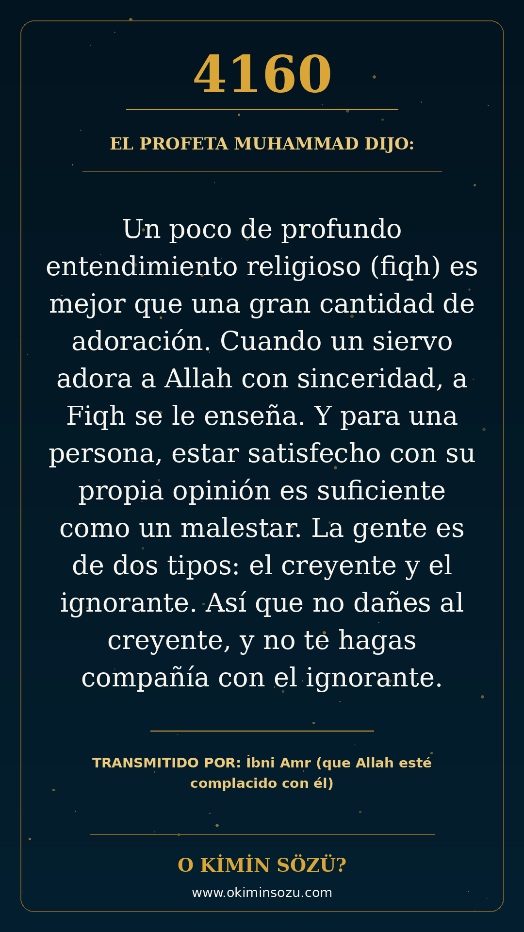 hadis 4160 es