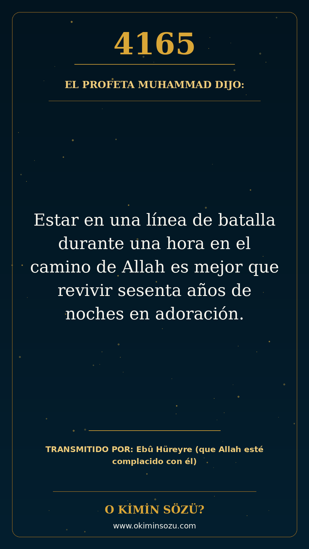 hadis 4165 es