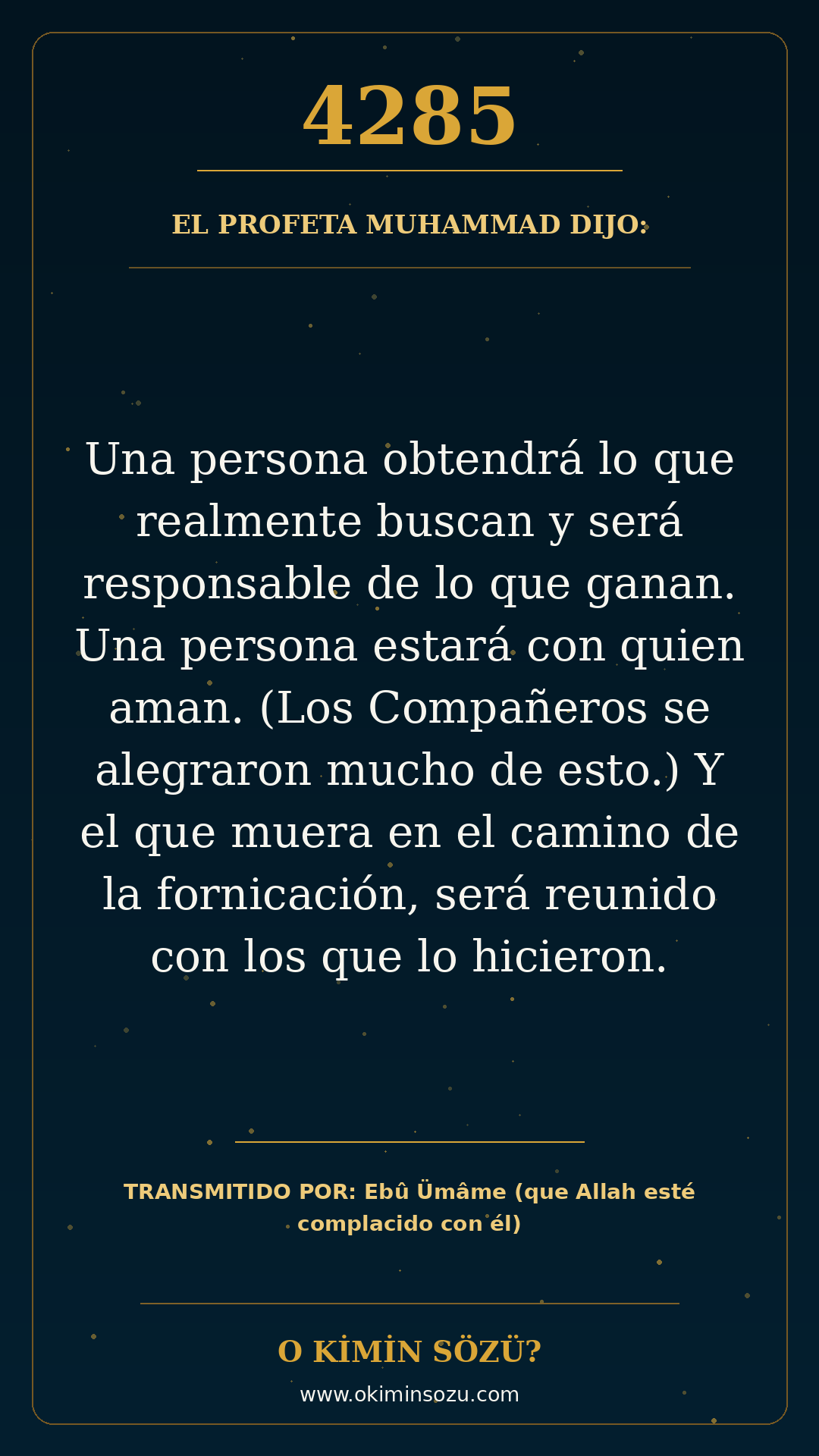 hadis 4285 es