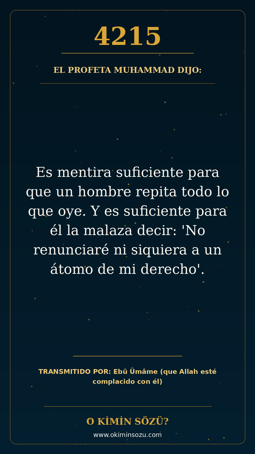 hadis 4215 es