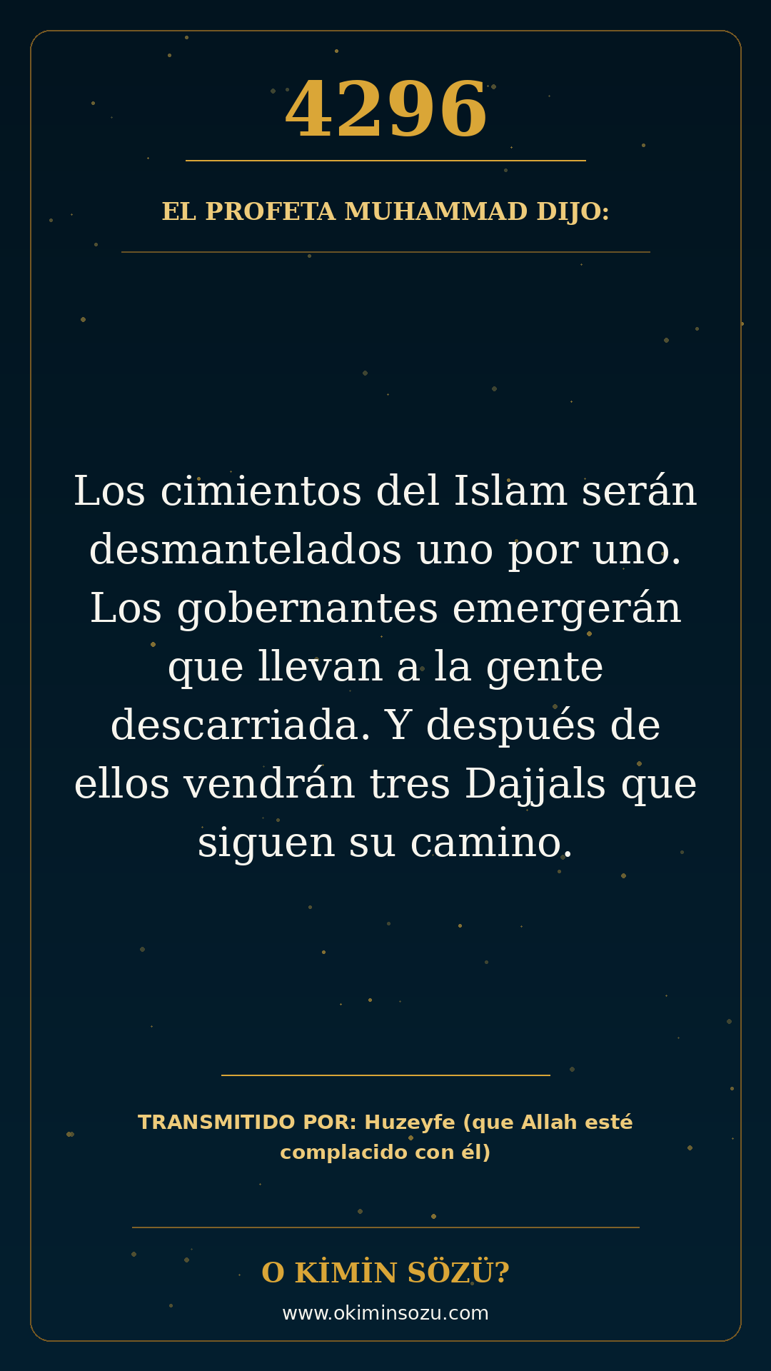 hadis 4296 es