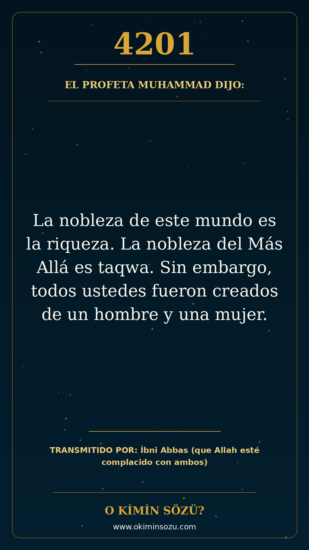 hadis 4201 es