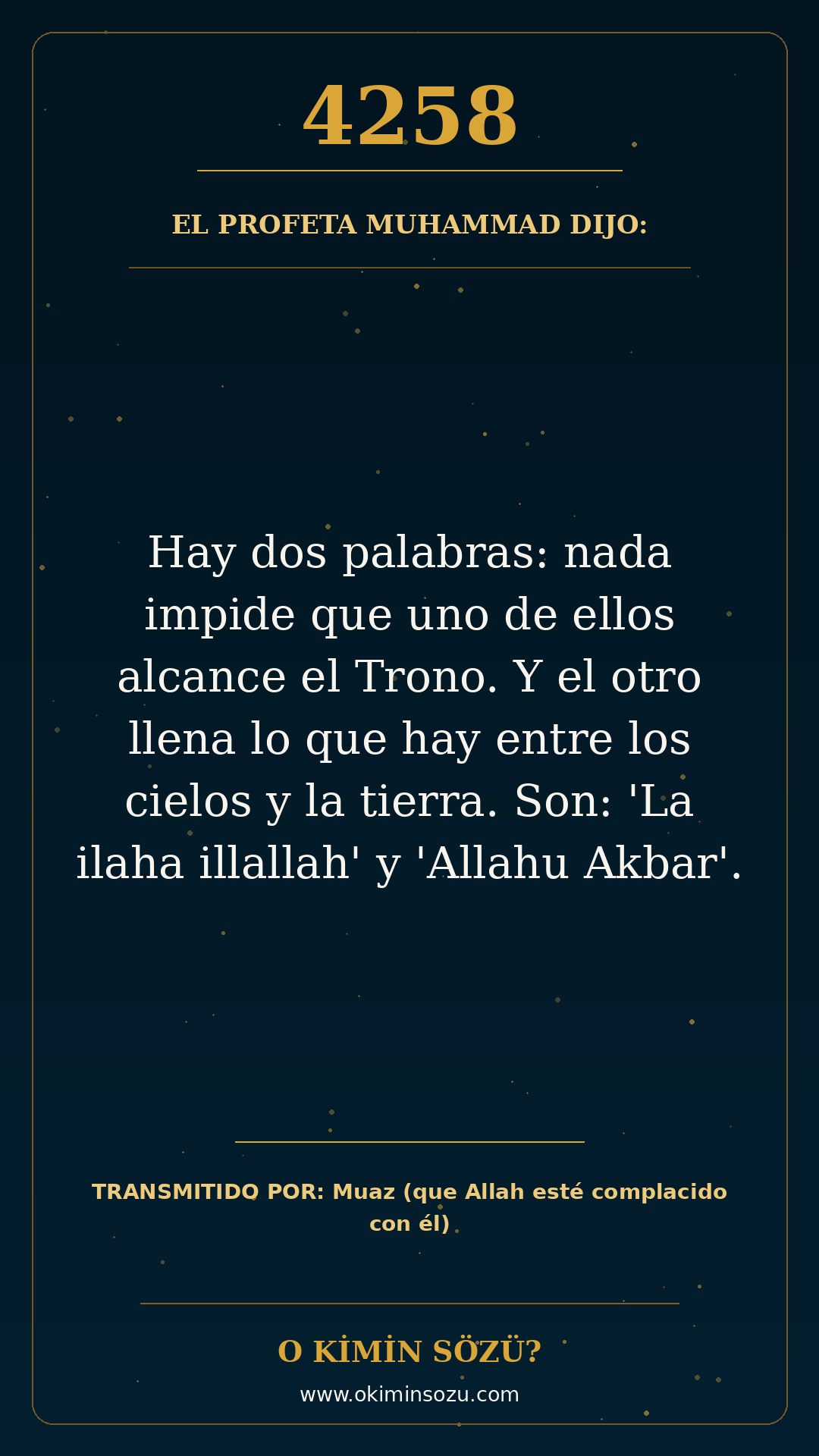 hadis 4258 es