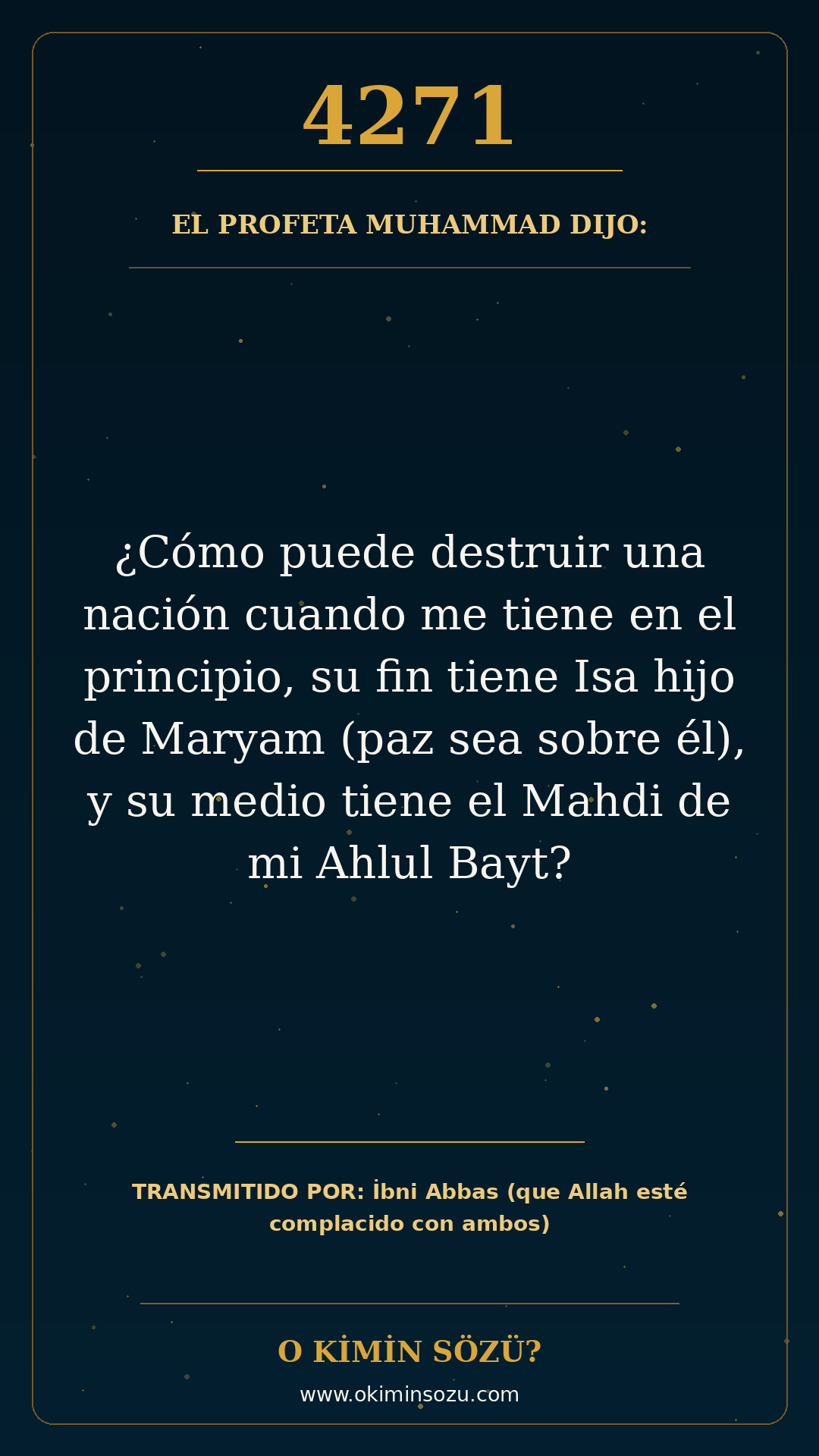 hadis 4271 es