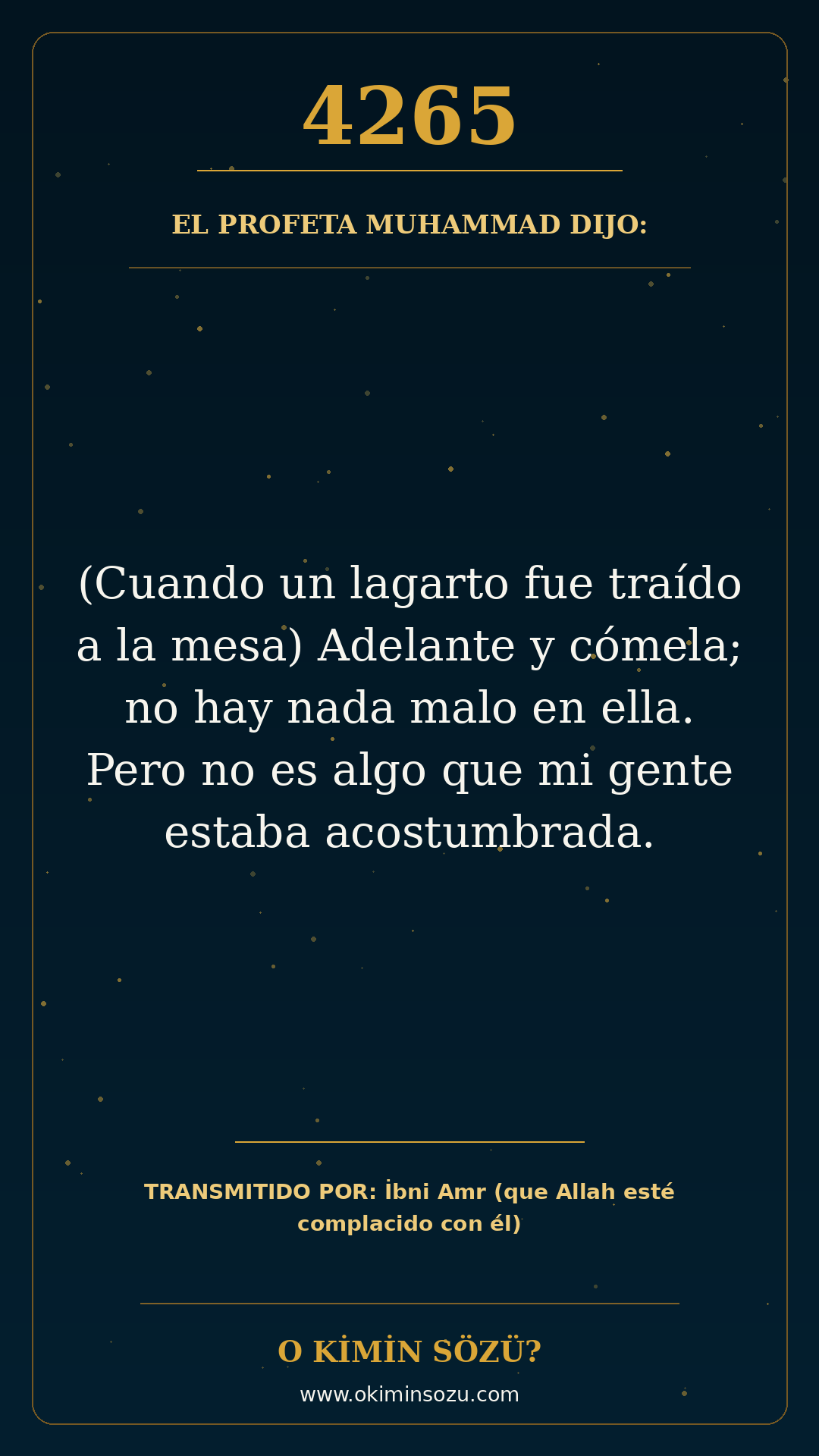 hadis 4265 es