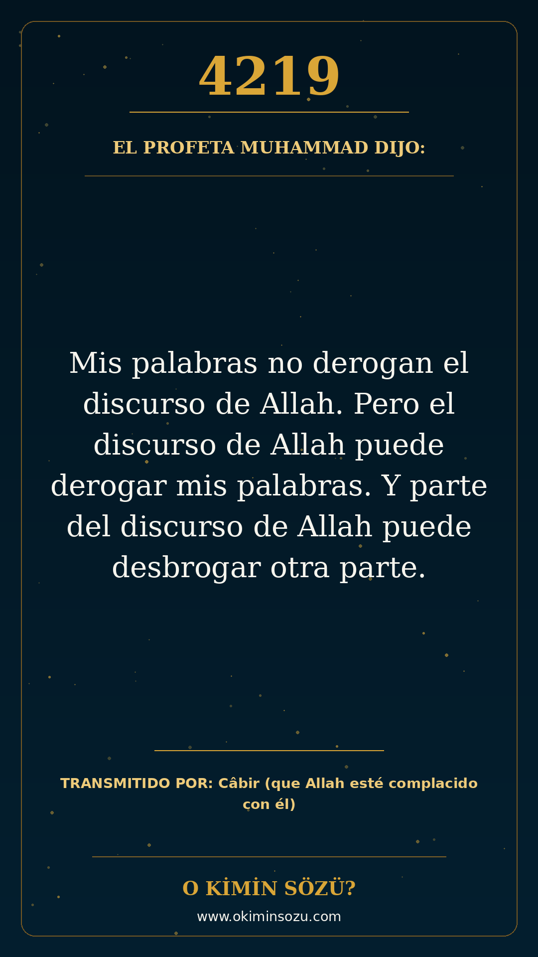 hadis 4219 es