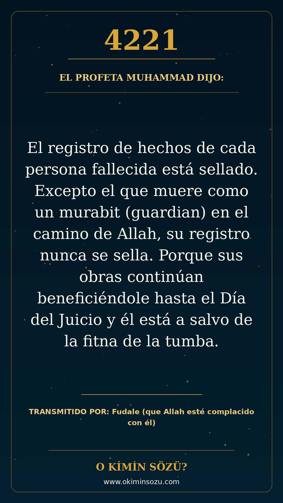 hadis 4221 es