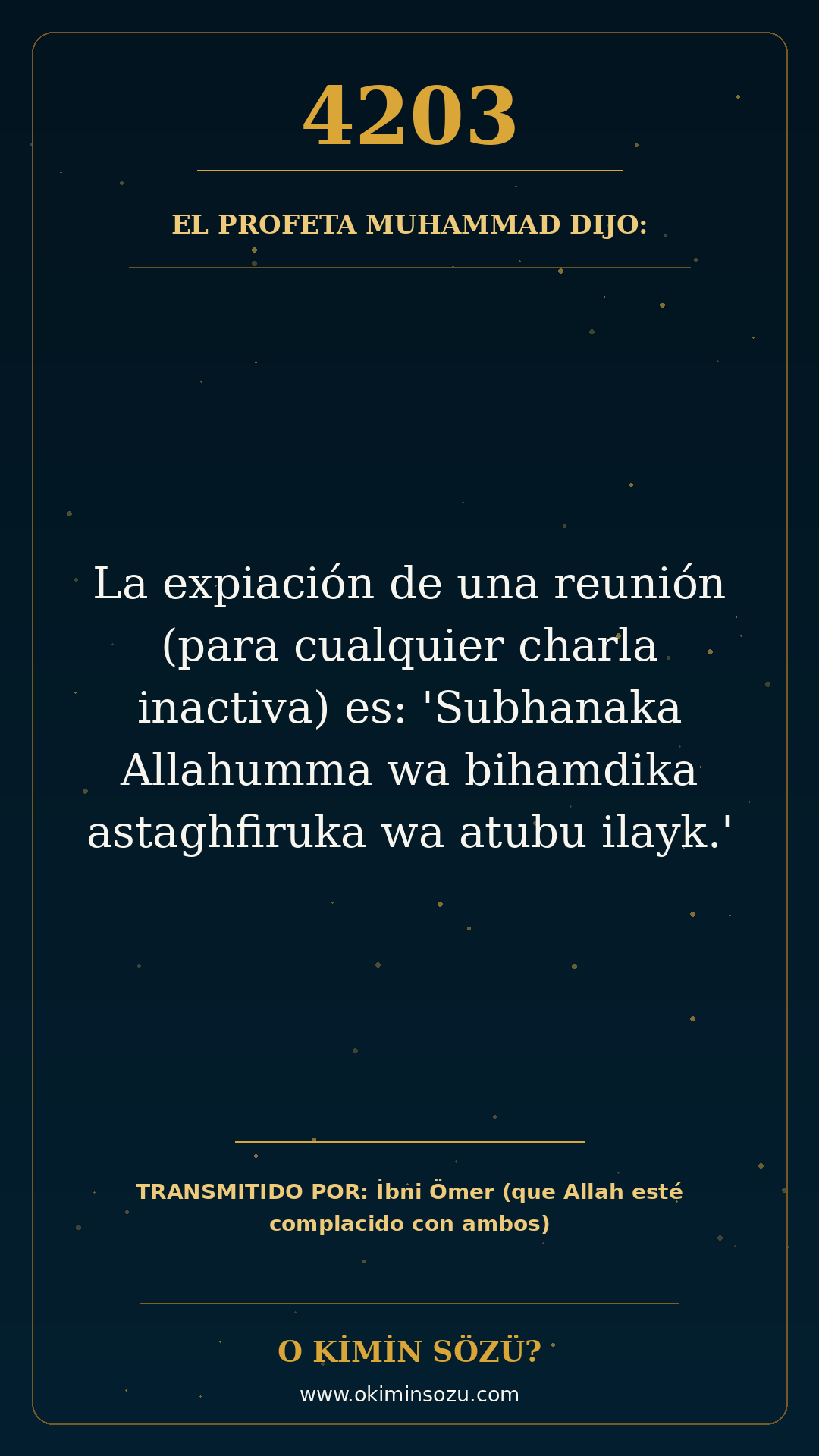 hadis 4203 es