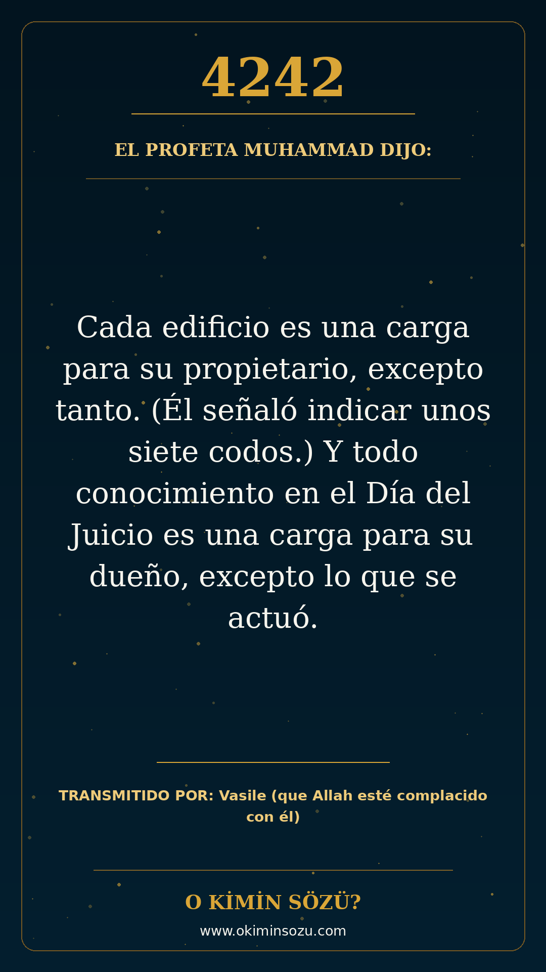 hadis 4242 es