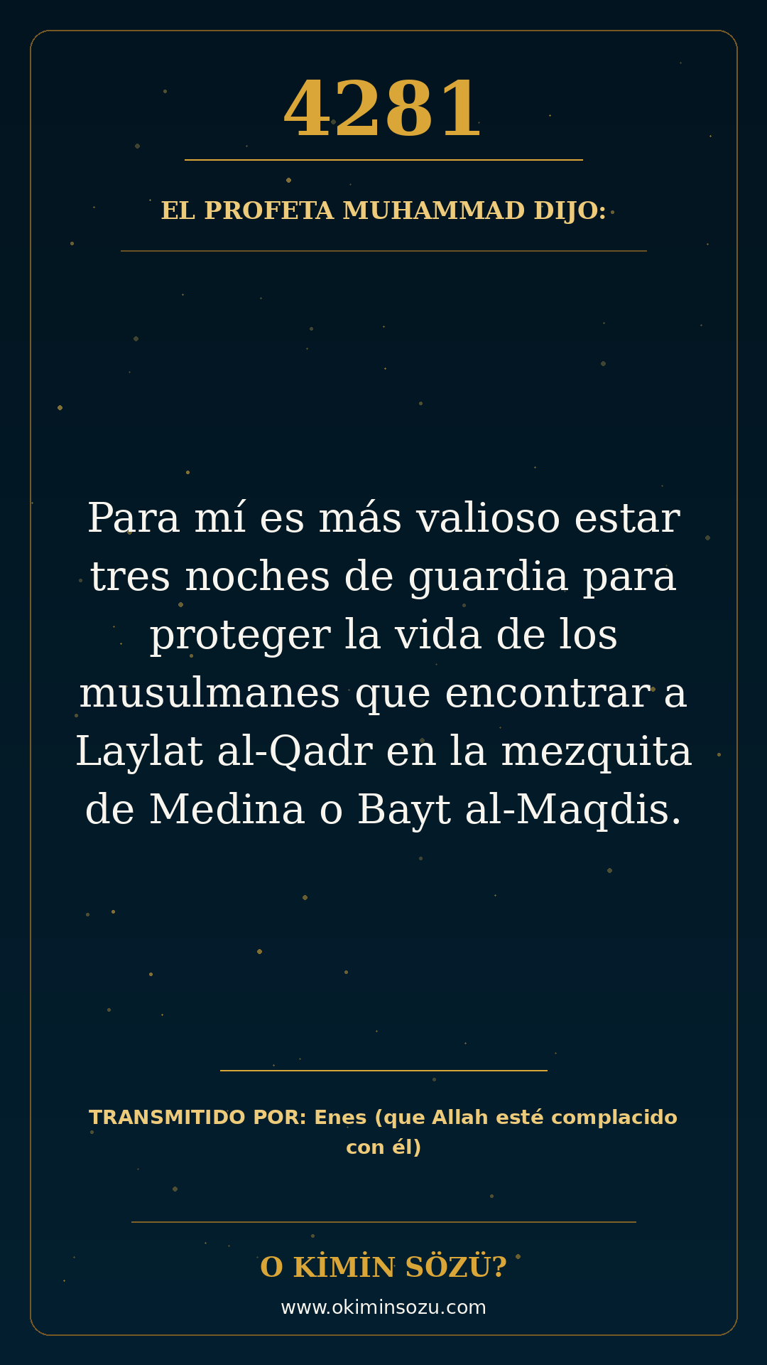 hadis 4281 es