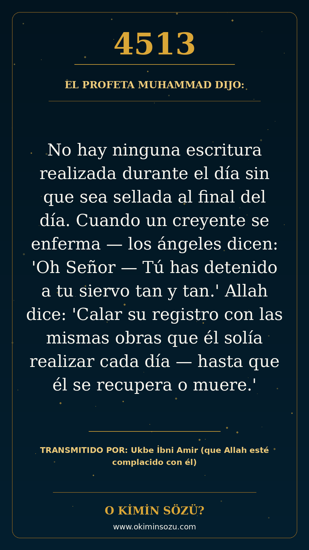 hadis 4513 es