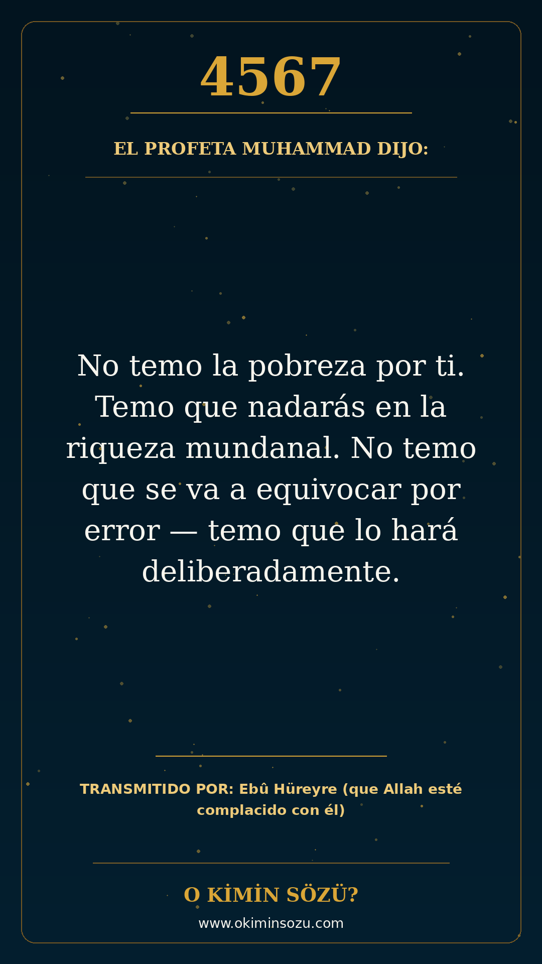 hadis 4567 es