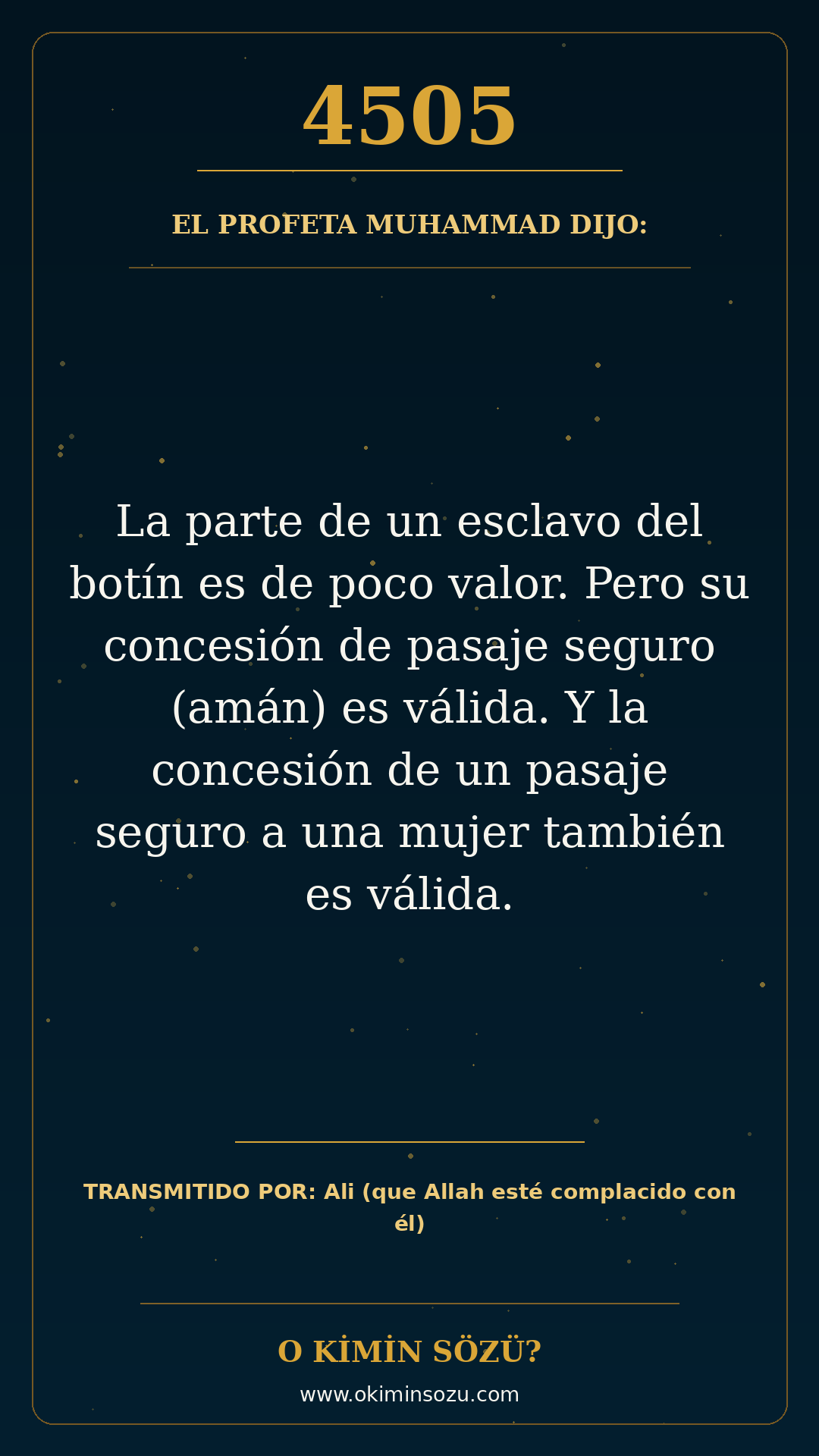hadis 4505 es