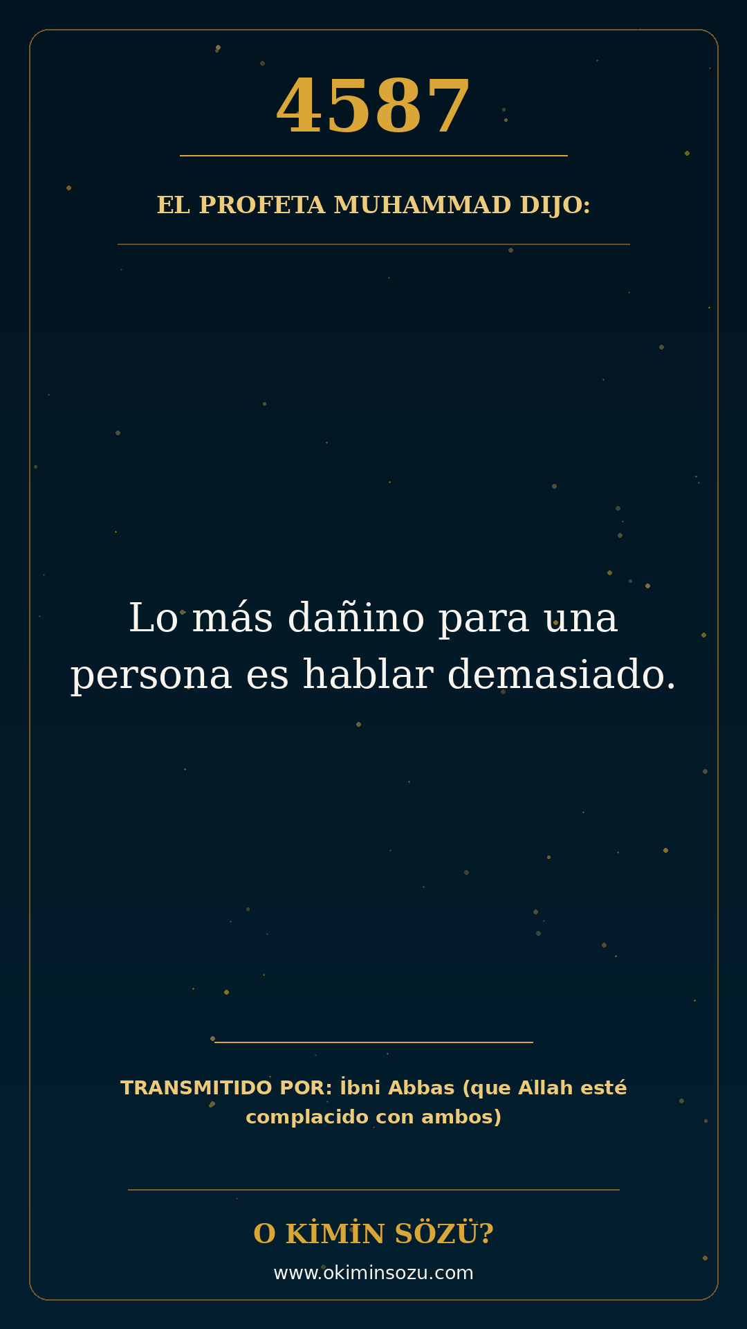hadis 4587 es
