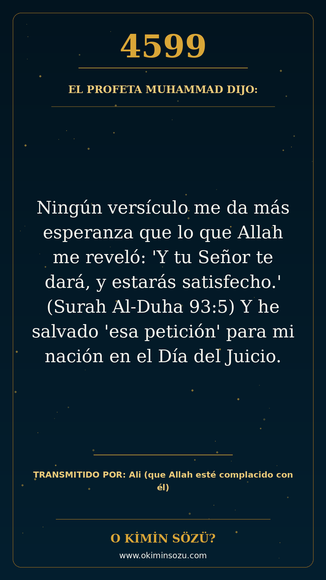 hadis 4599 es
