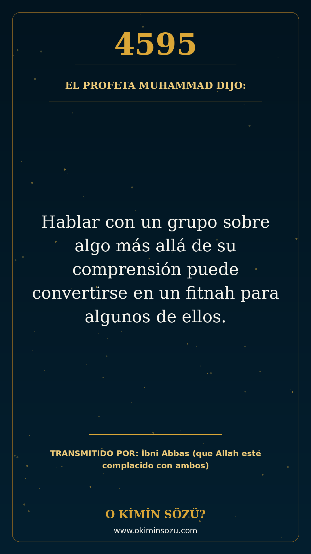 hadis 4595 es
