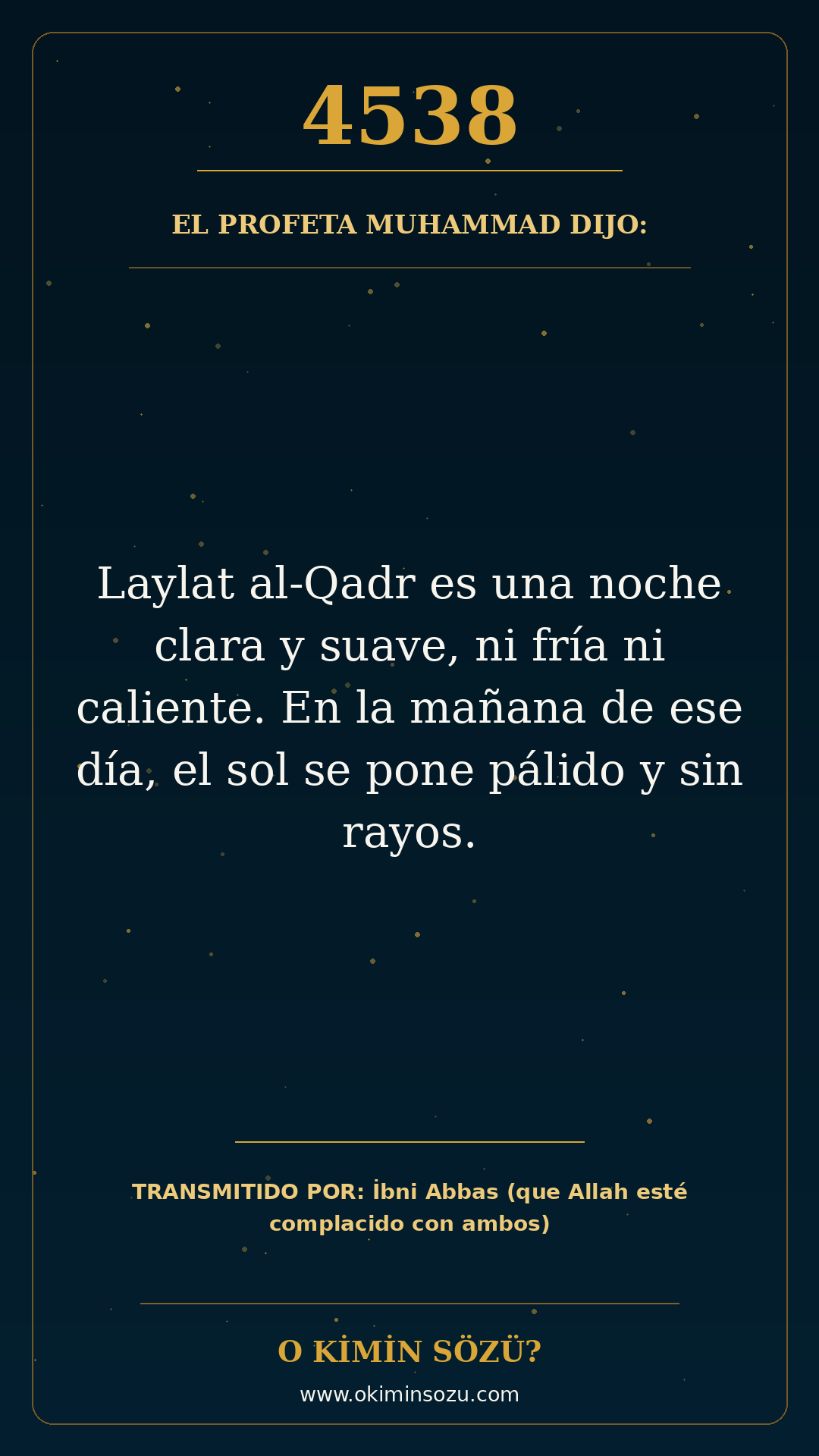 hadis 4538 es