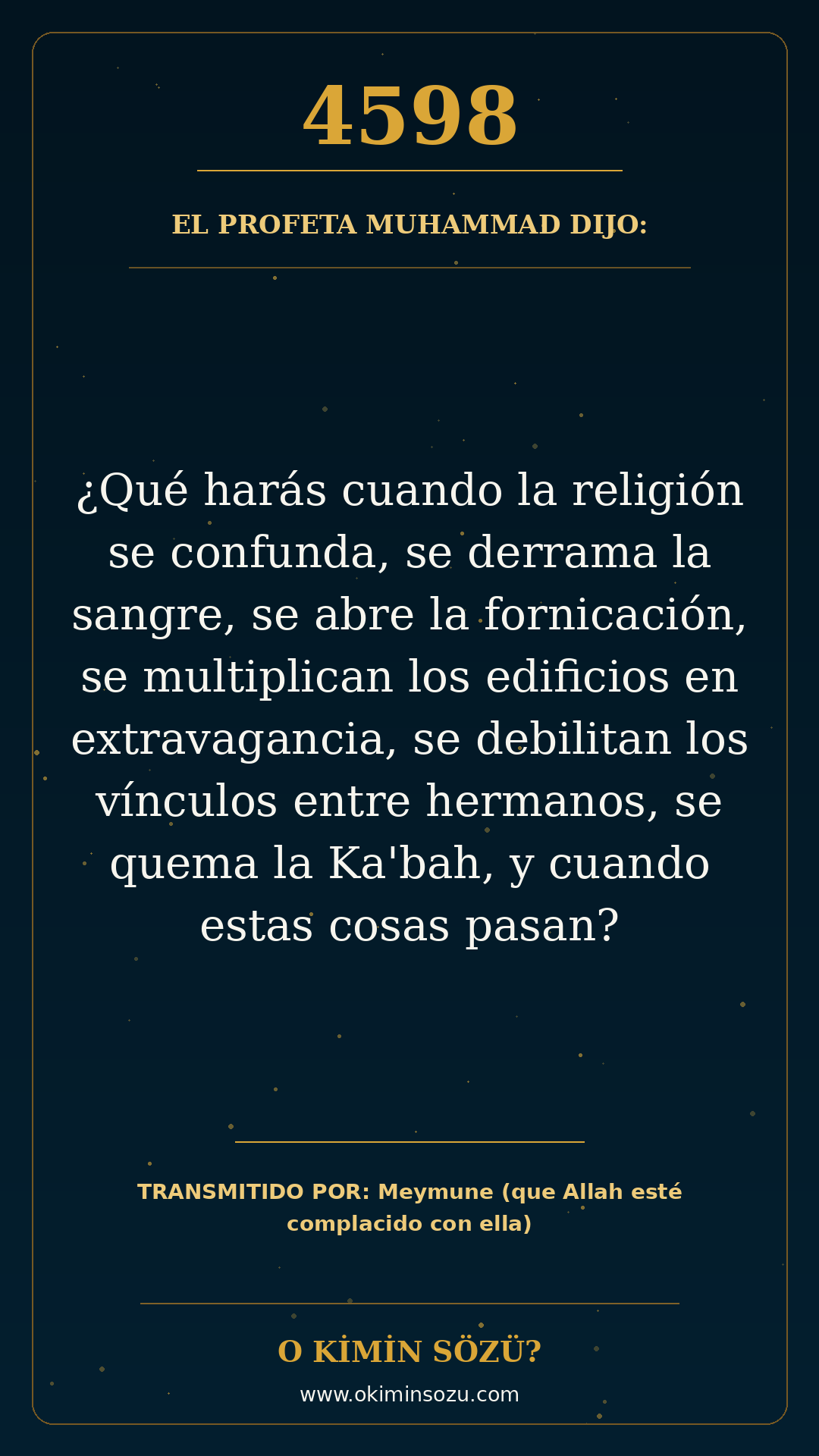 hadis 4598 es