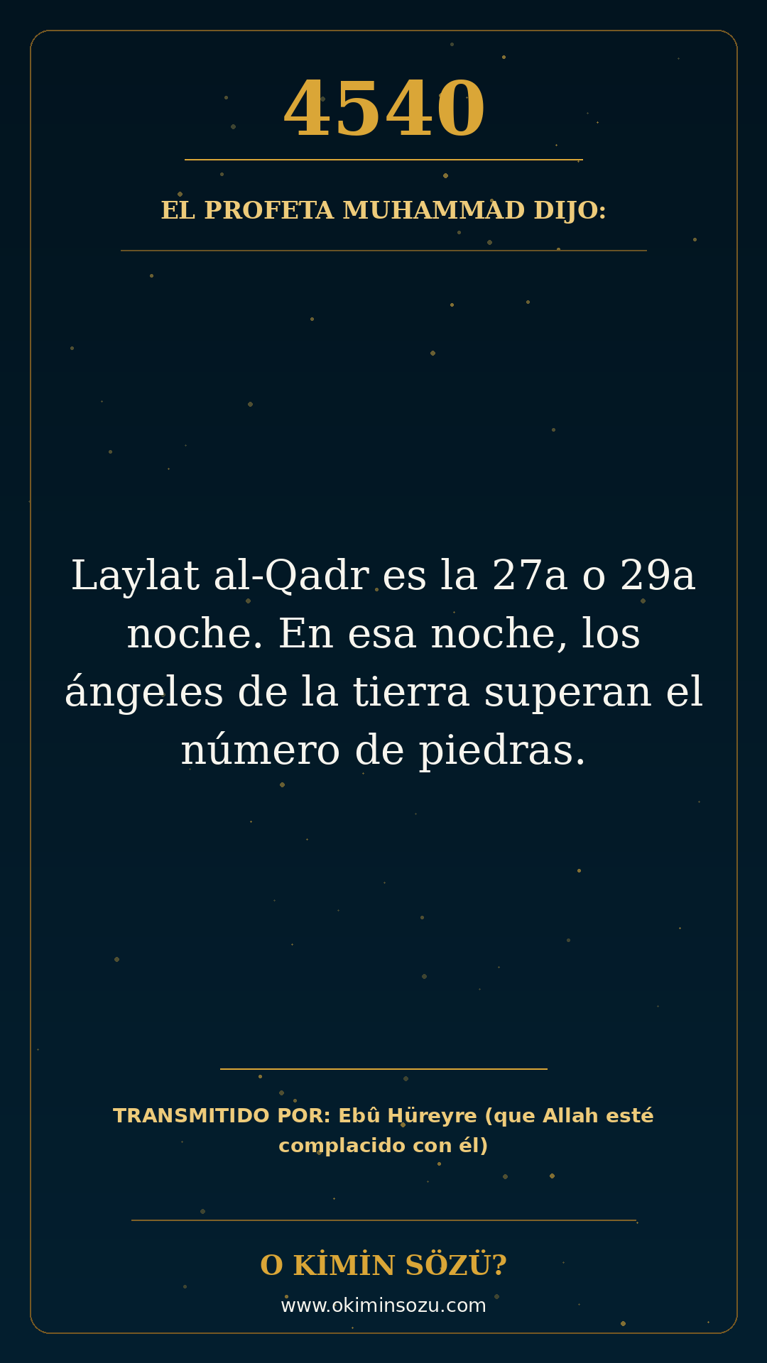 hadis 4540 es
