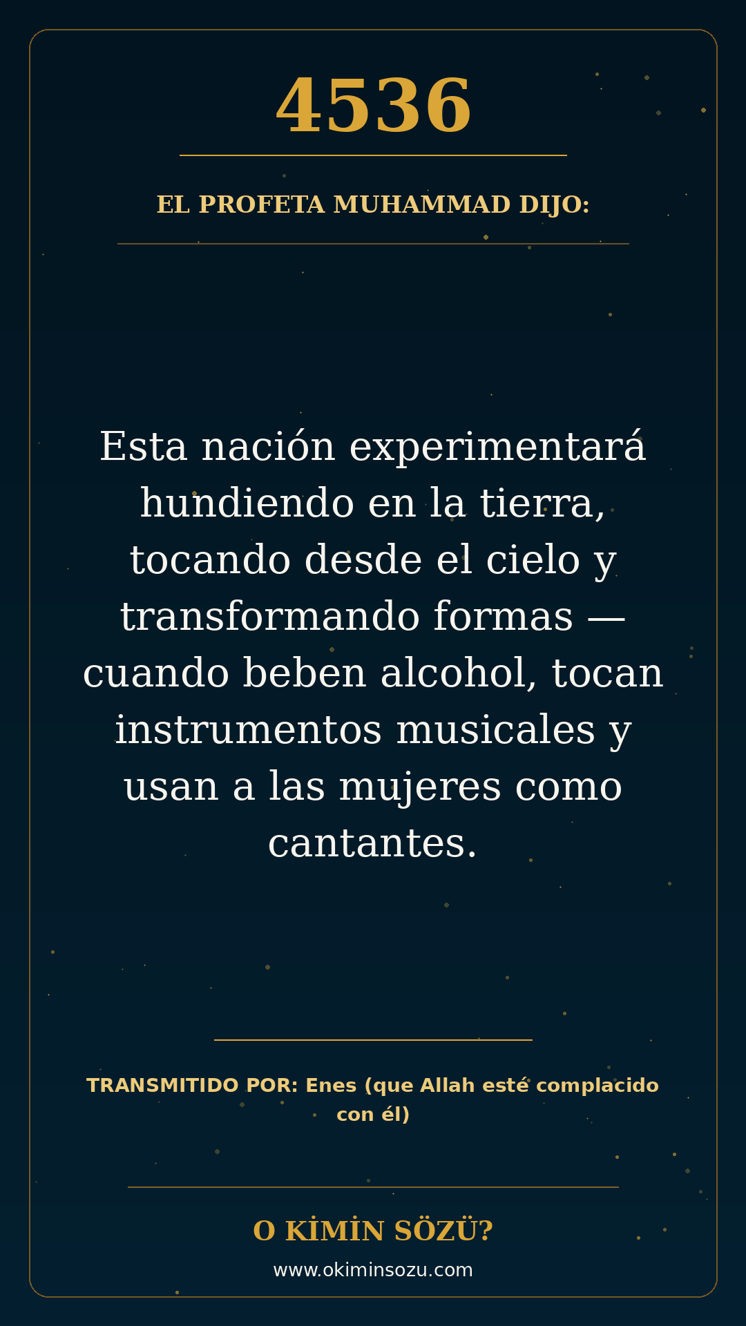 hadis 4536 es